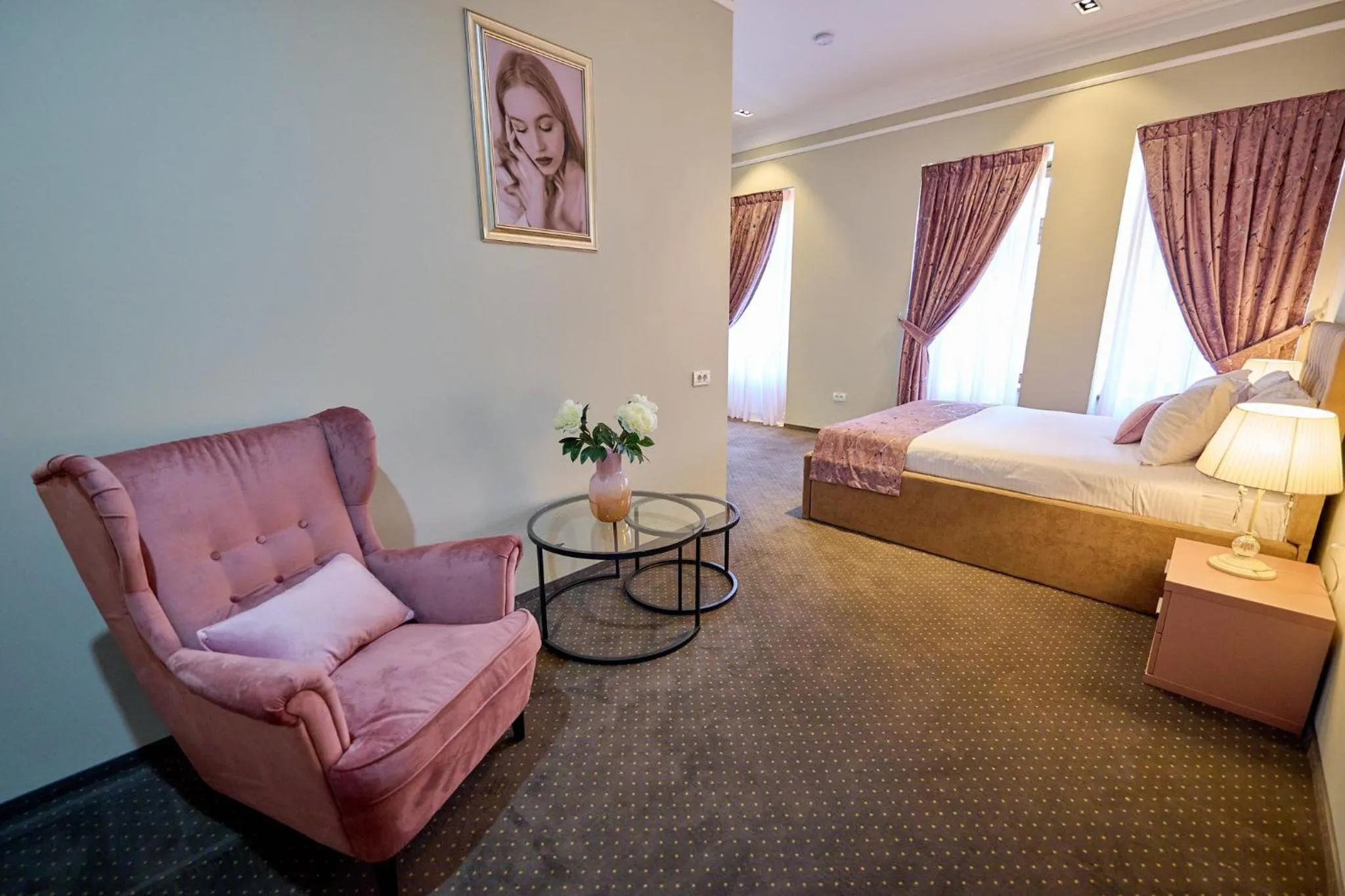 Bed in G Danube Boutique Hotel