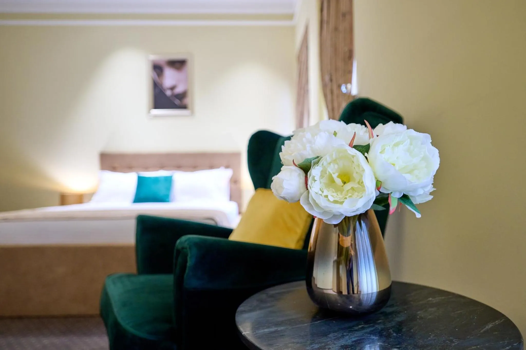 Bed in G Danube Boutique Hotel