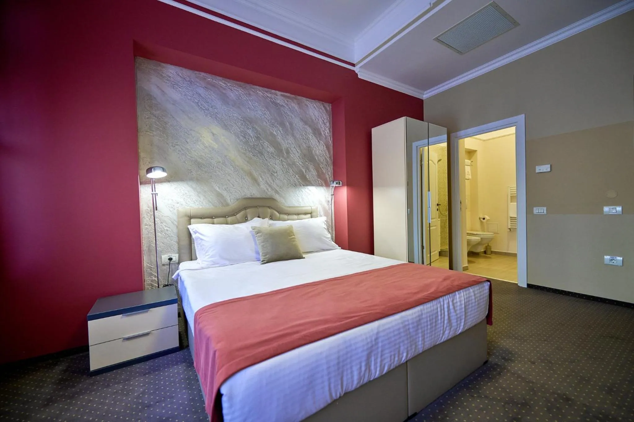 Bed in G Danube Boutique Hotel