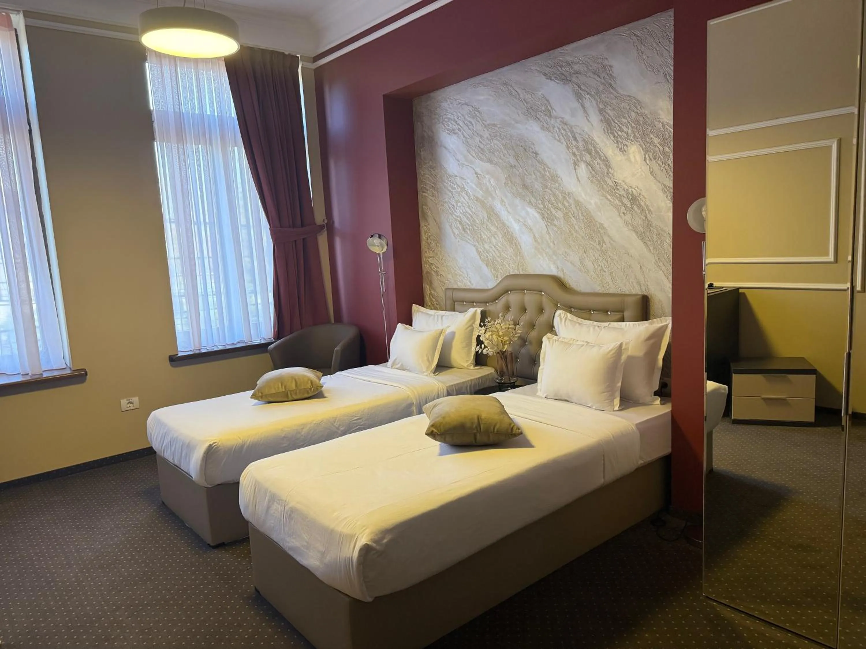 Bed in G Danube Boutique Hotel