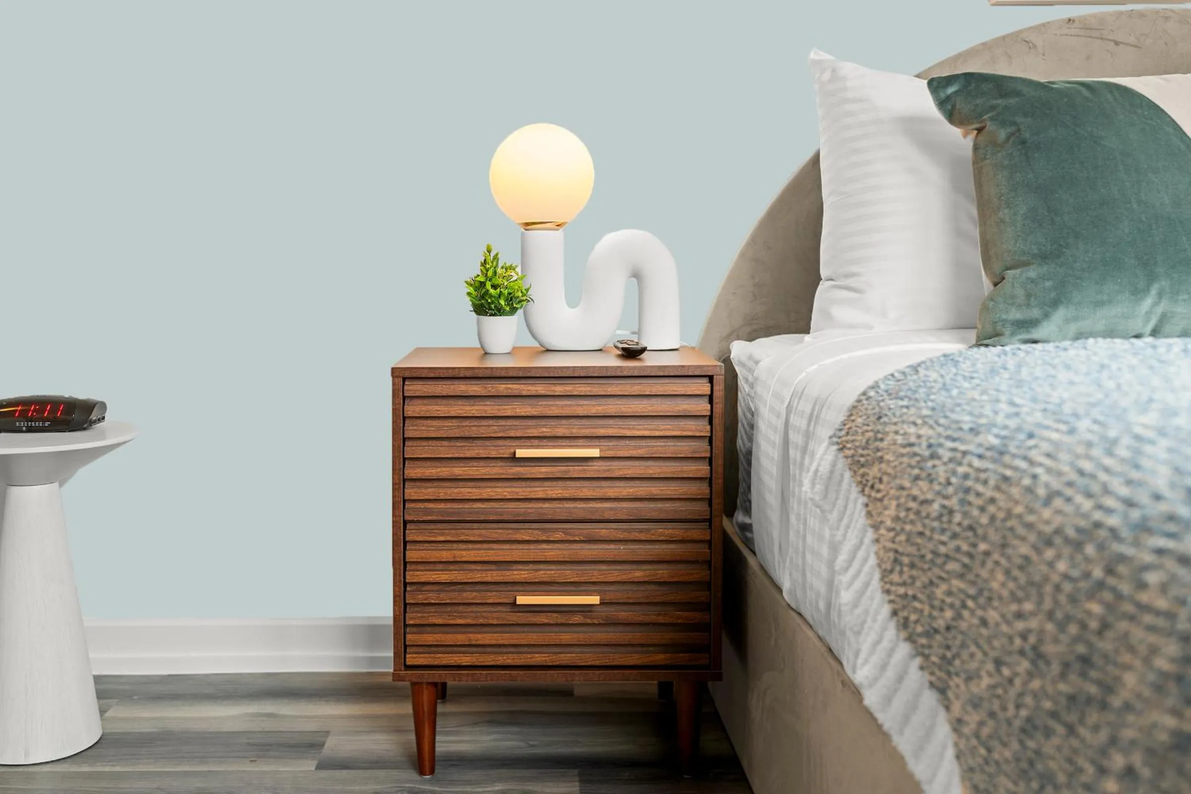 Bed in Global Luxury Suites at The Apex Miami