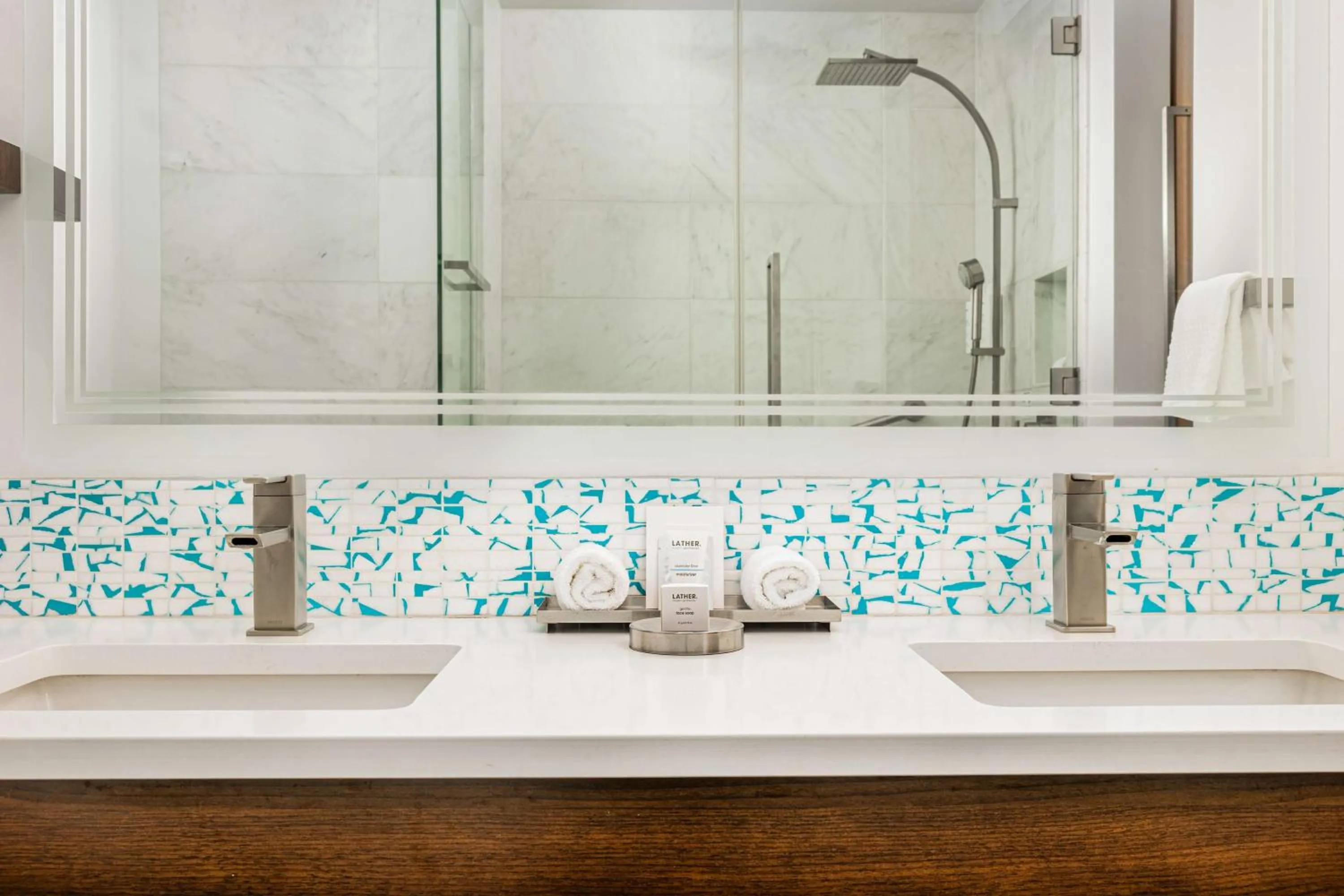 Bathroom in The Art Hotel Denver, Curio Collection by Hilton