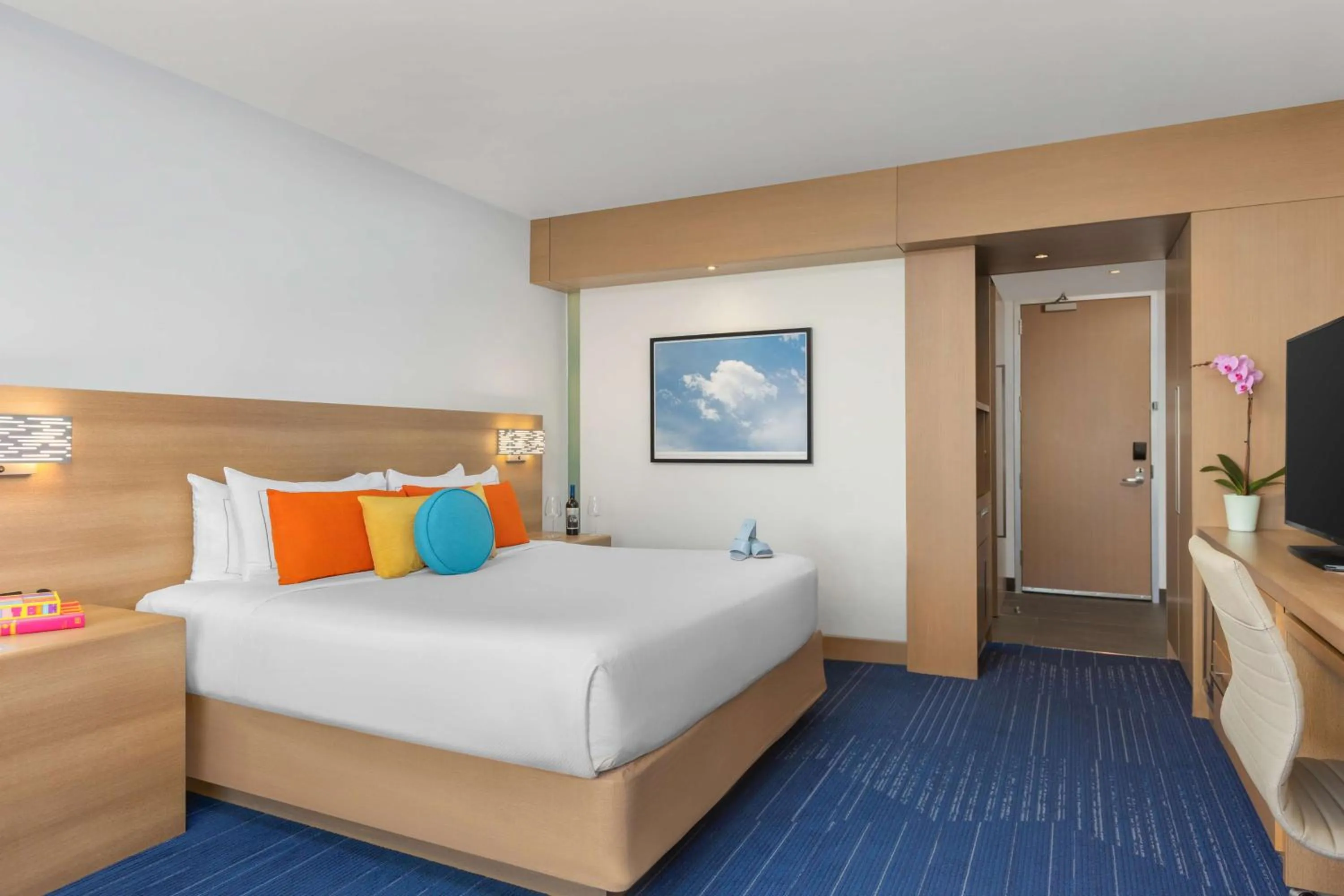 Bed in The Art Hotel Denver, Curio Collection by Hilton