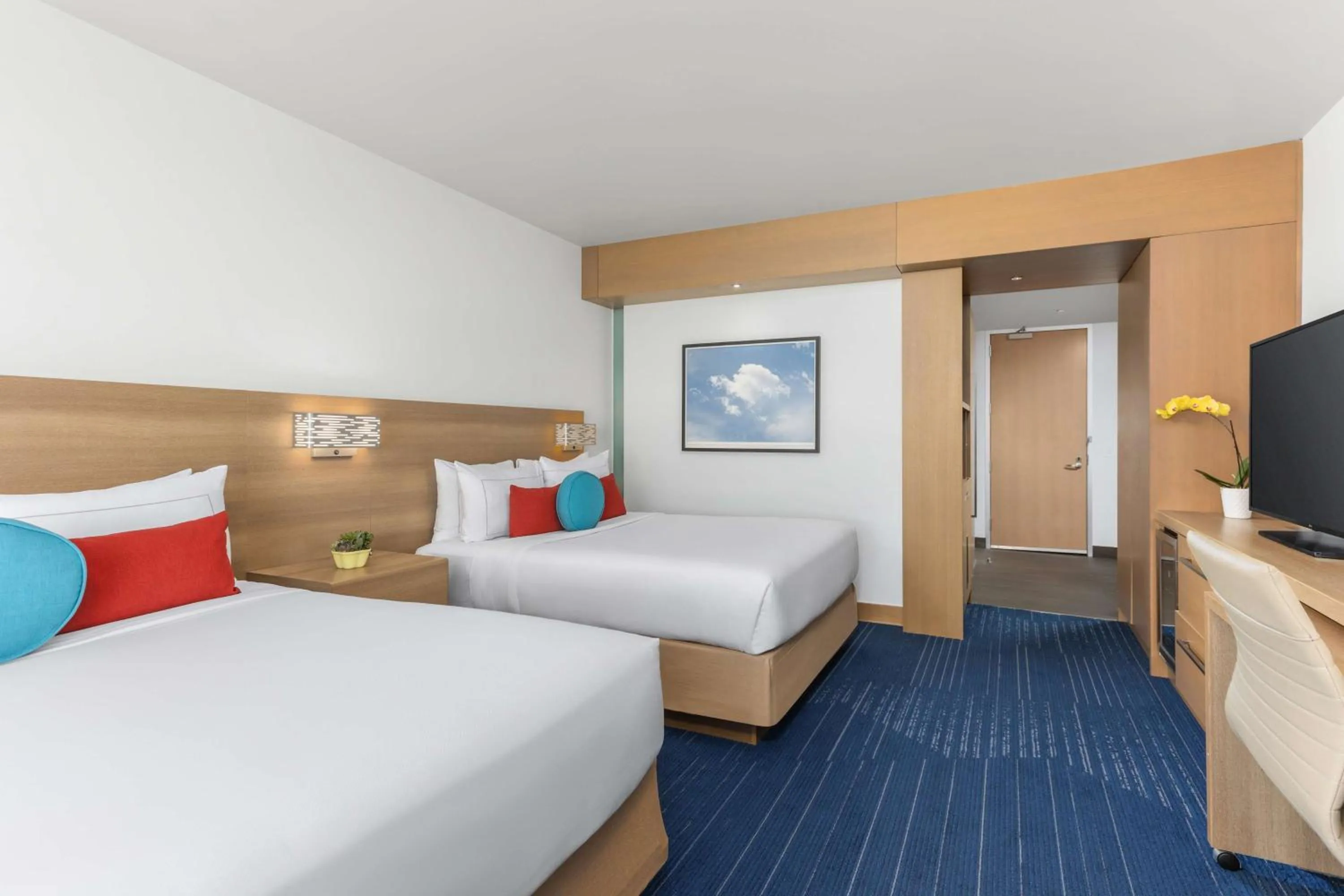 Bed in The Art Hotel Denver, Curio Collection by Hilton