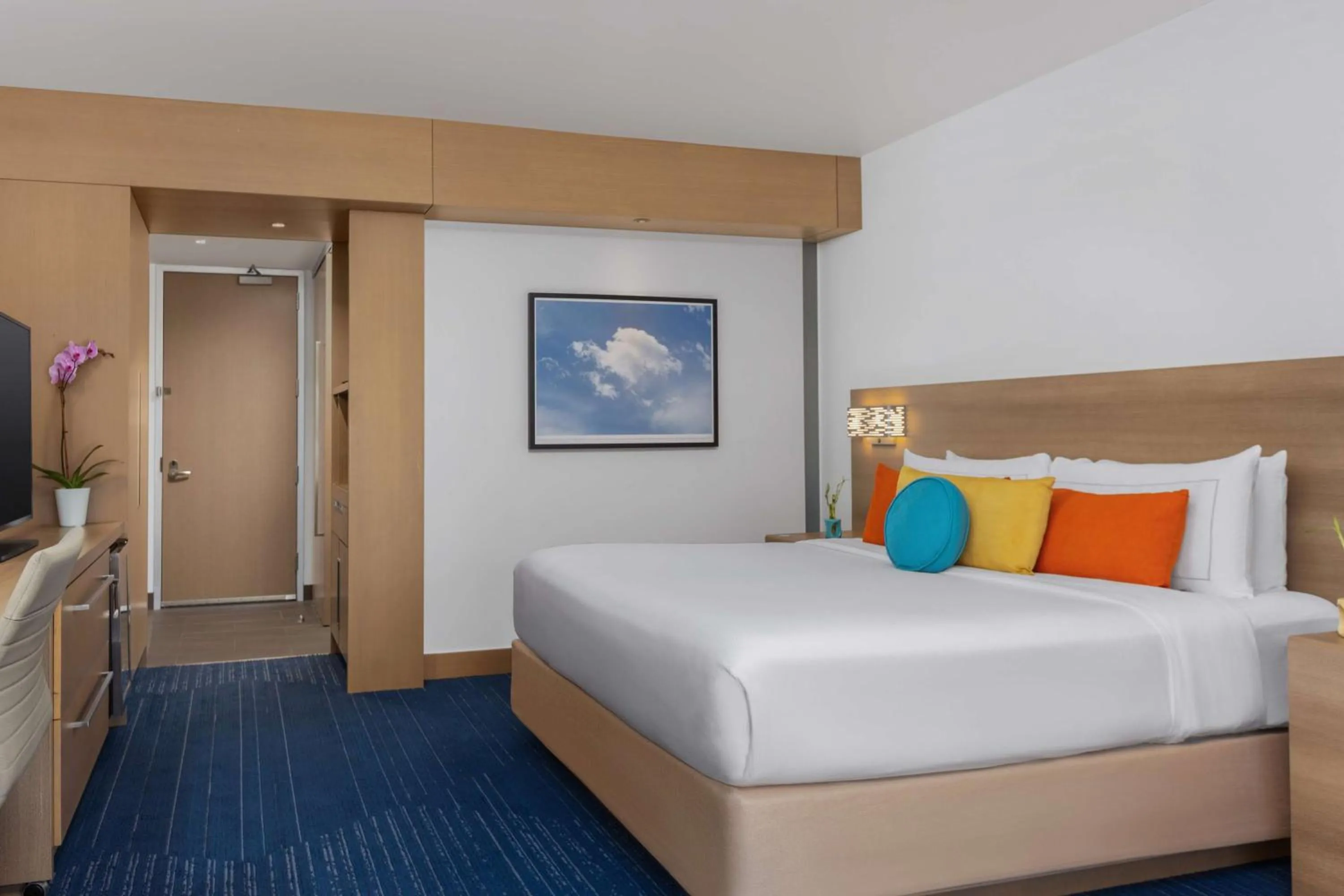 Bed in The Art Hotel Denver, Curio Collection by Hilton