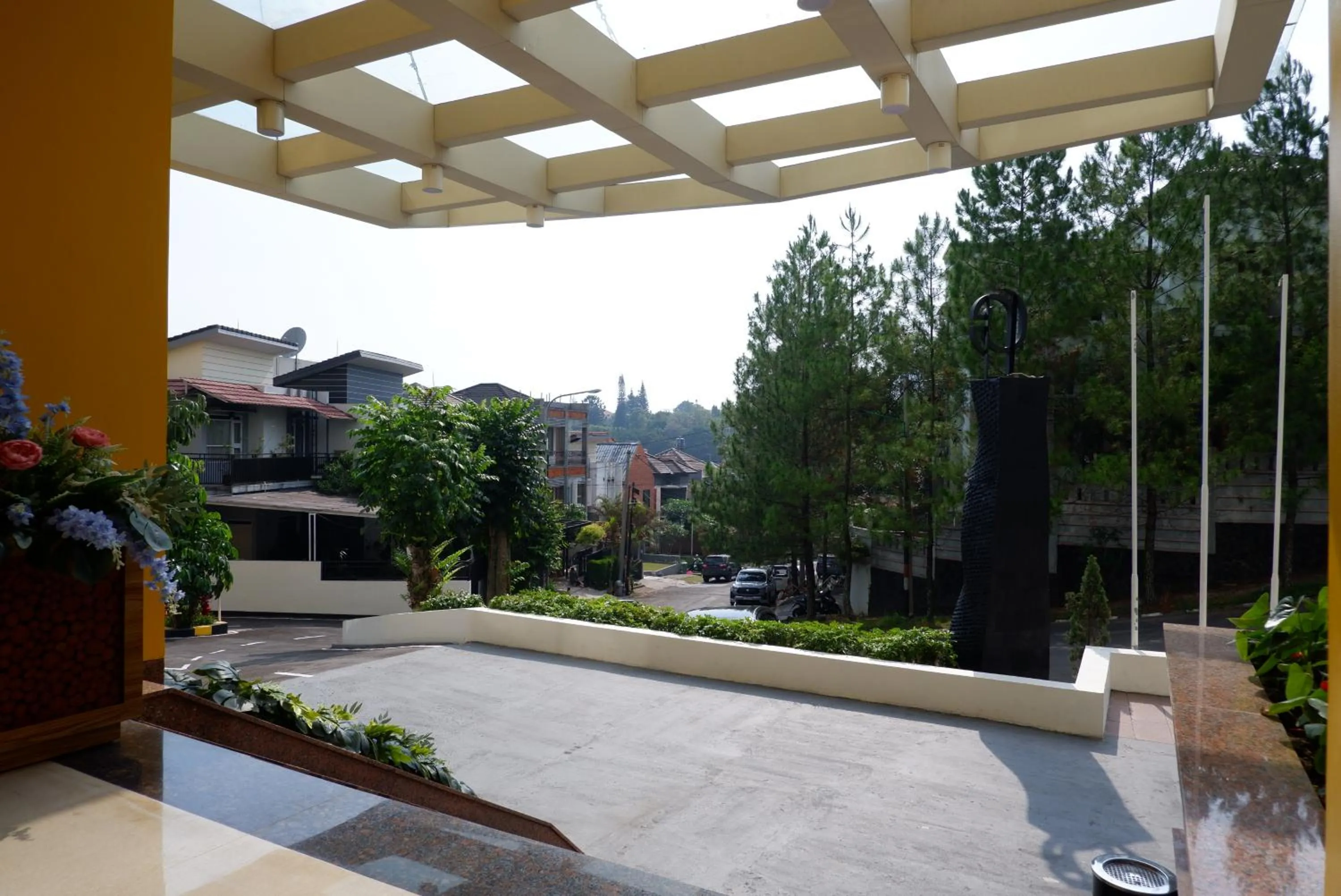 Facade/entrance in Point C Hotel