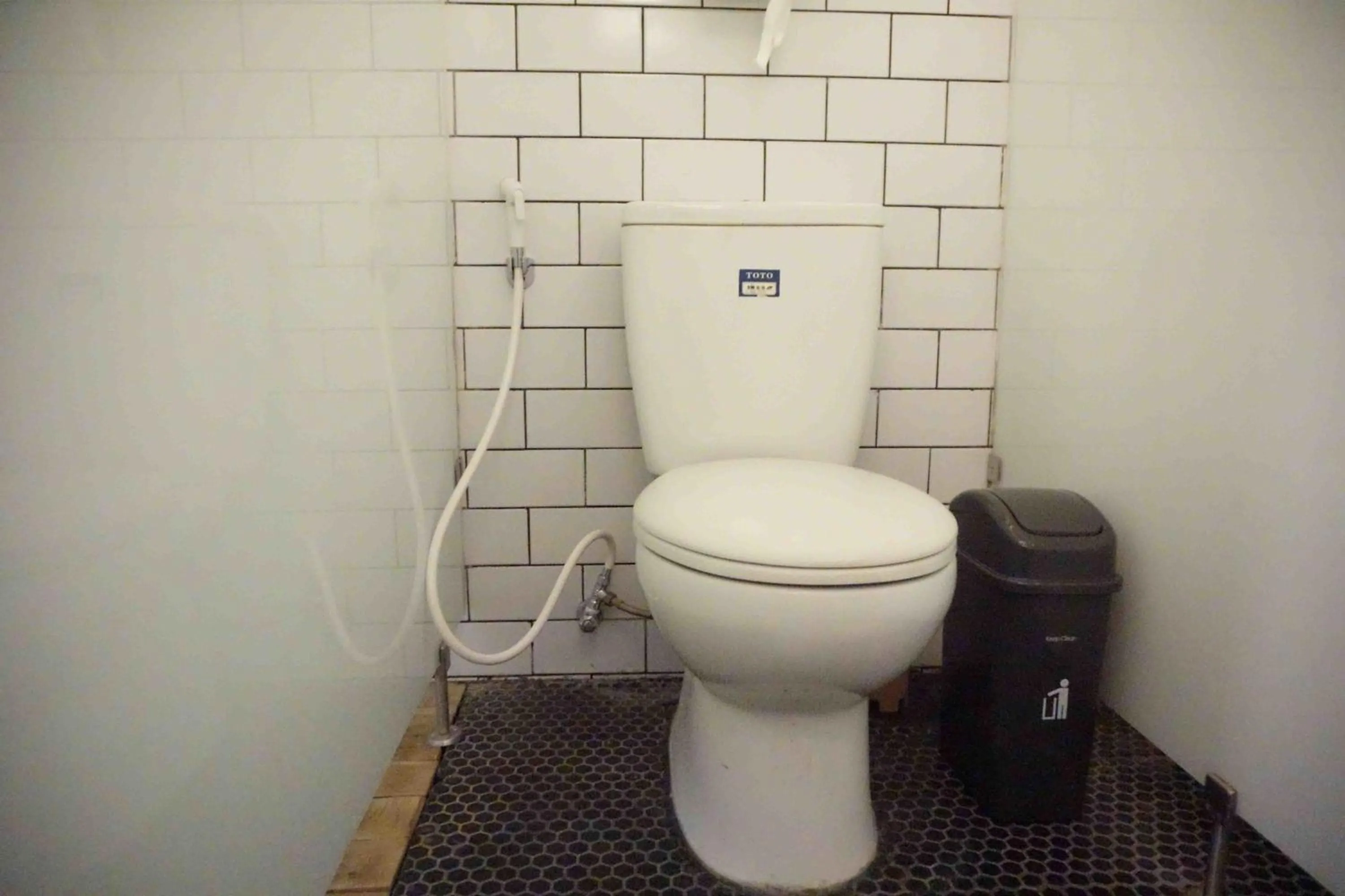 Toilet in M Boutique Hostel