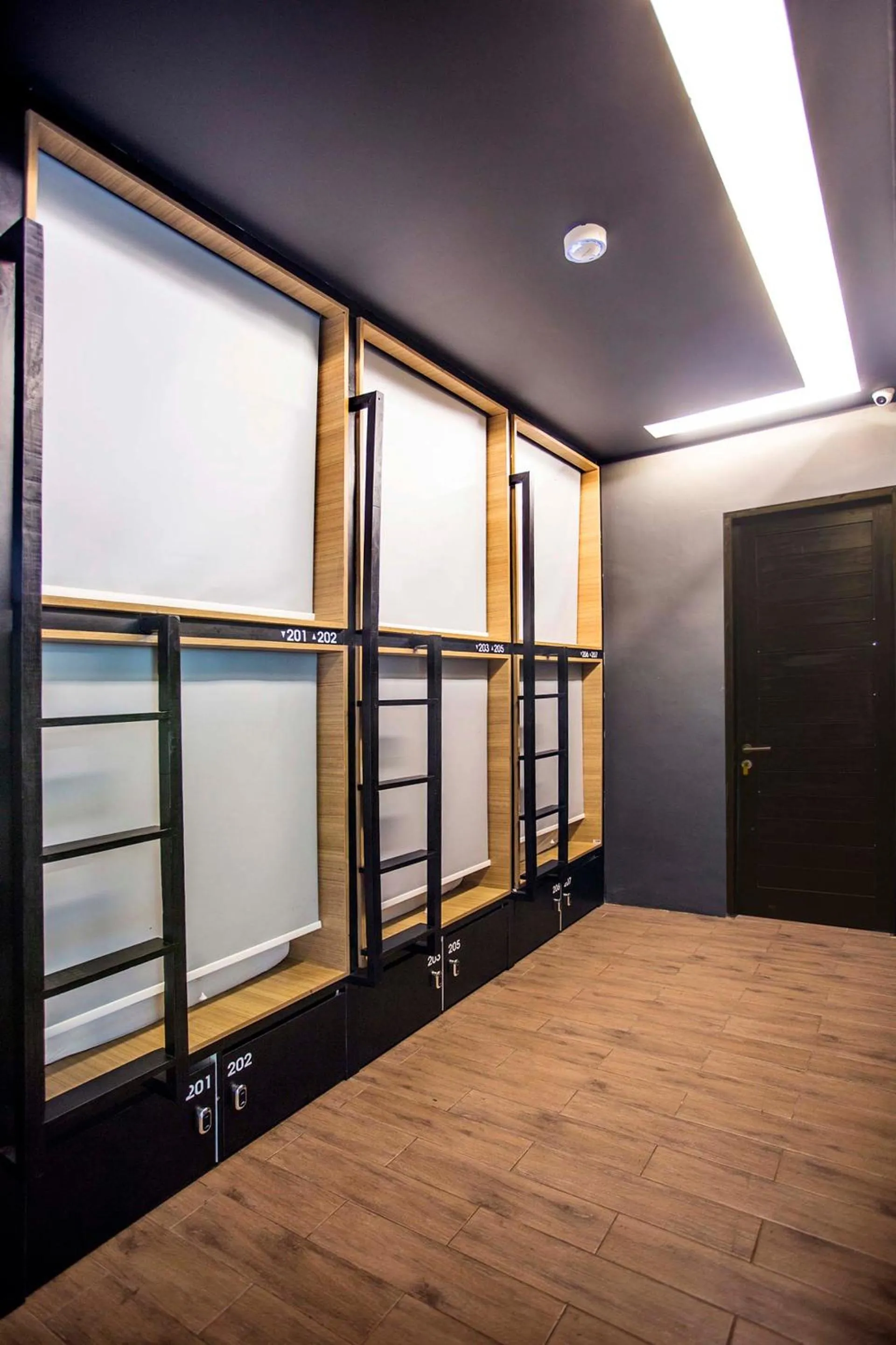 bunk bed in M Boutique Hostel