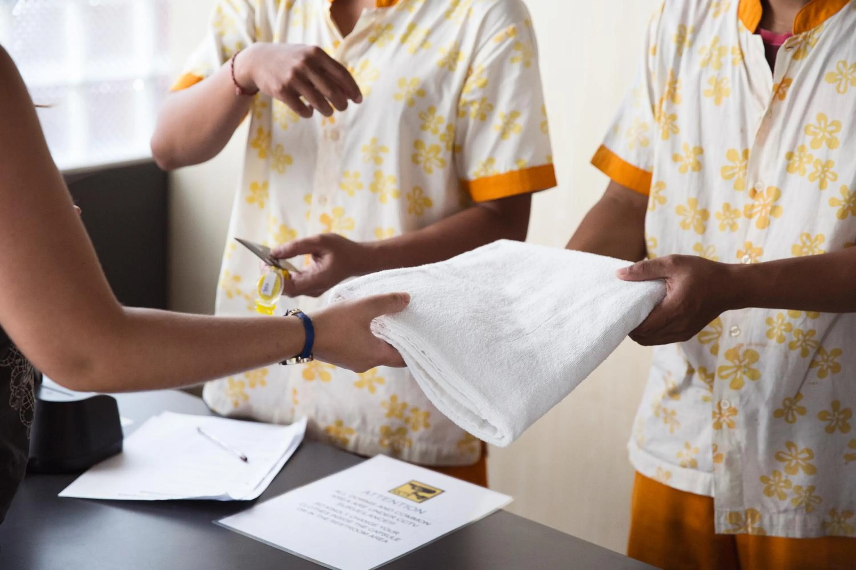 Staff in M Boutique Hostel