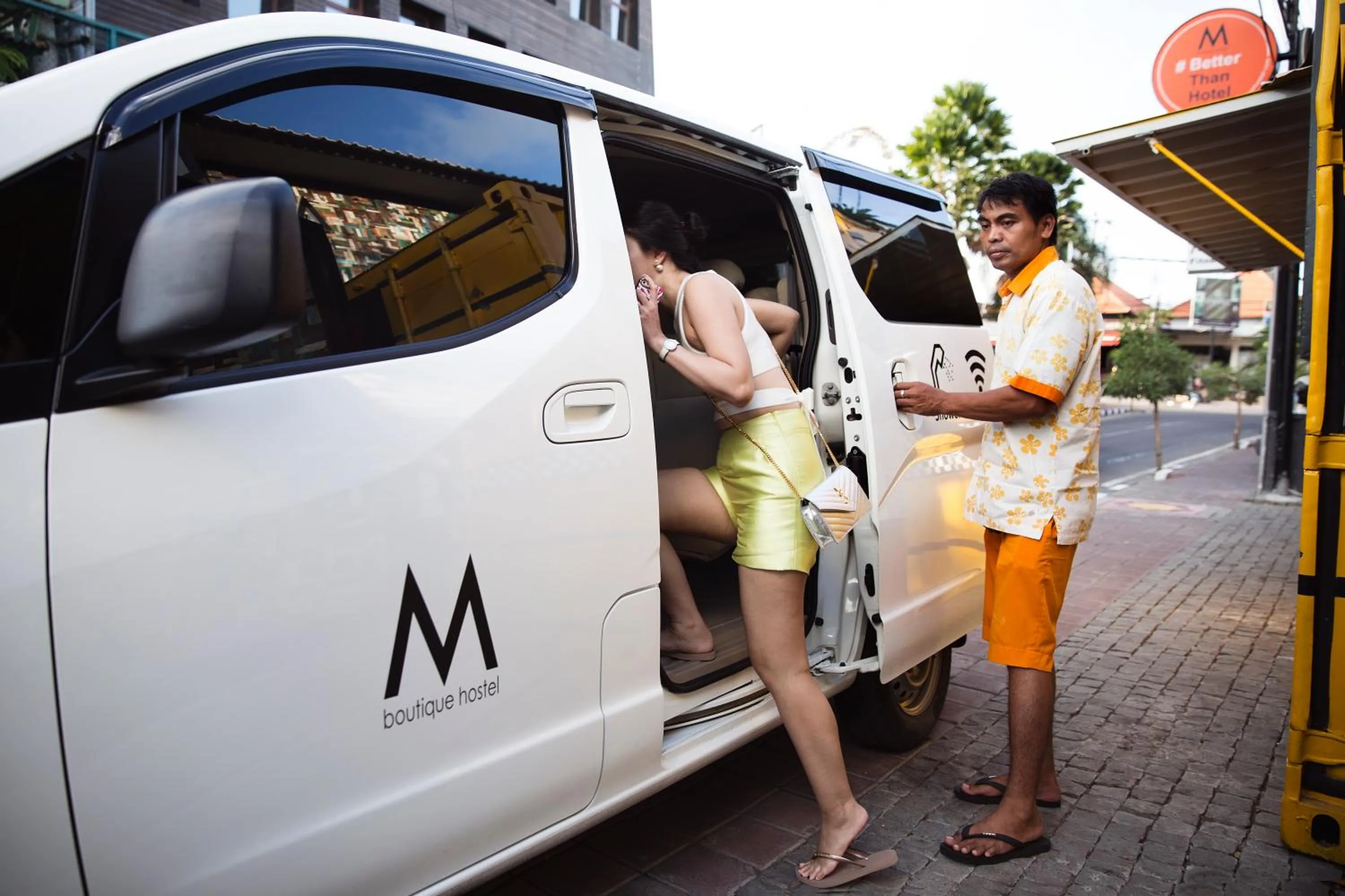 Staff in M Boutique Hostel