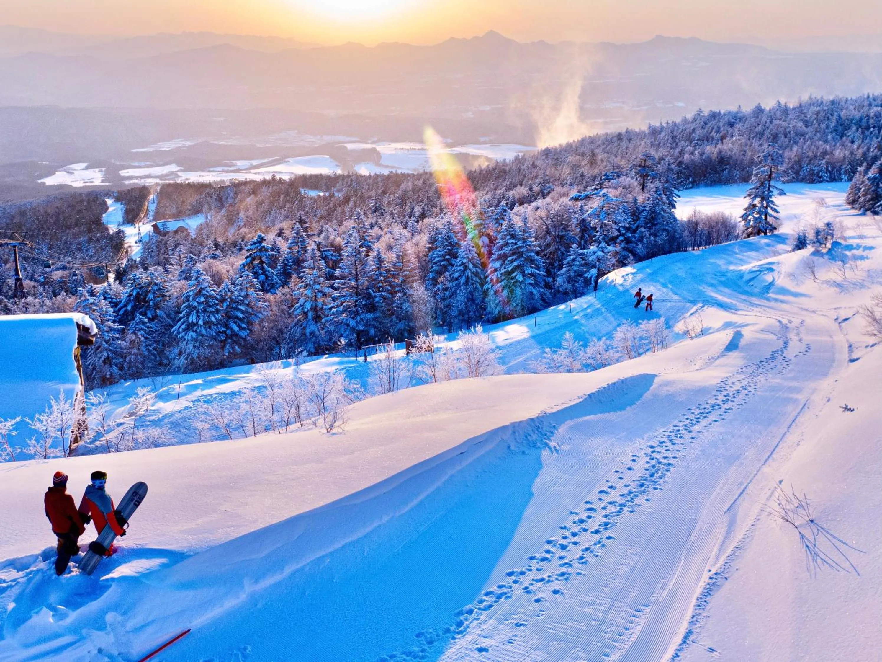 Natural landscape in Palcall Tsumagoi Resort Ski & Hotel