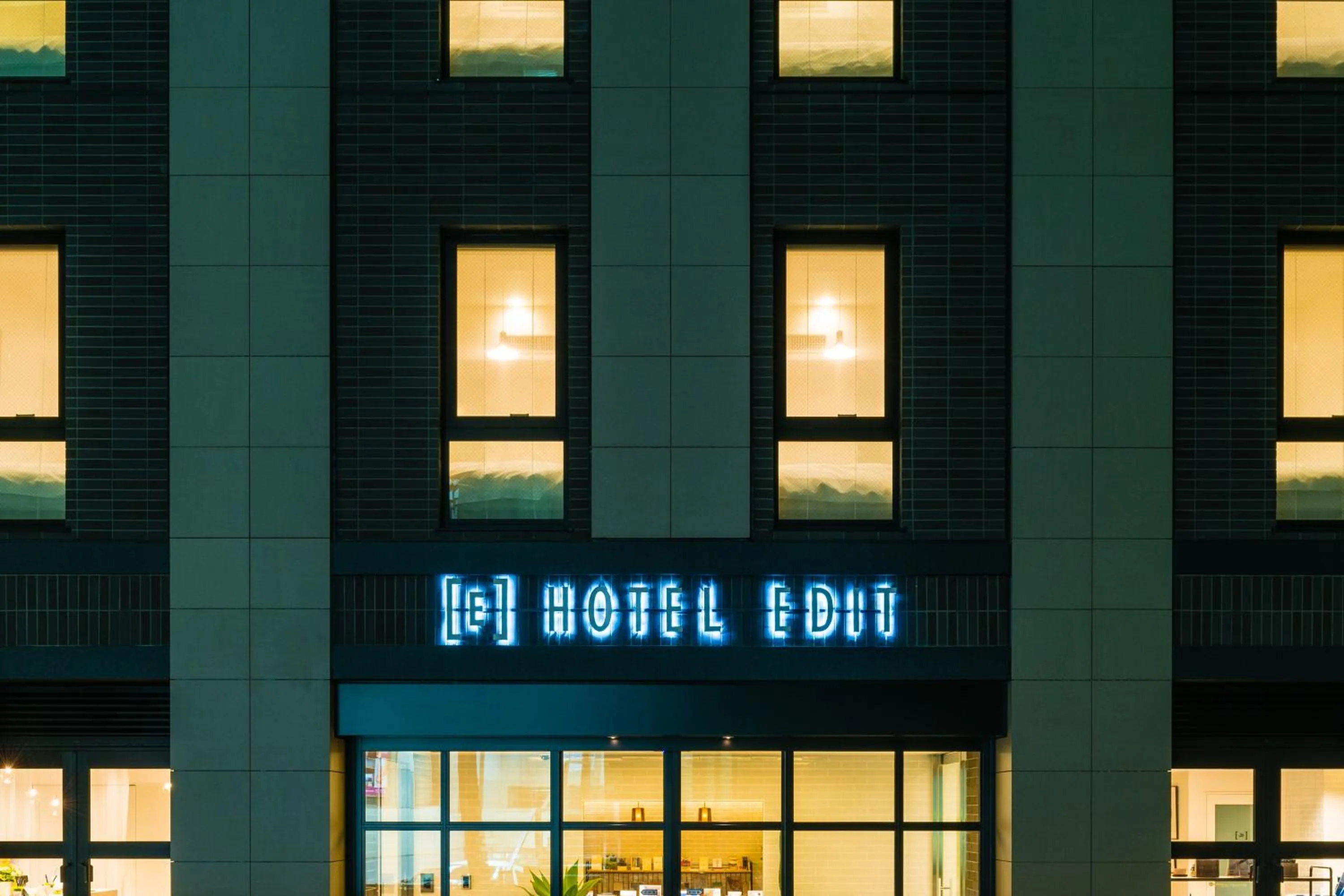 Facade/entrance in Hotel Edit Yokohama