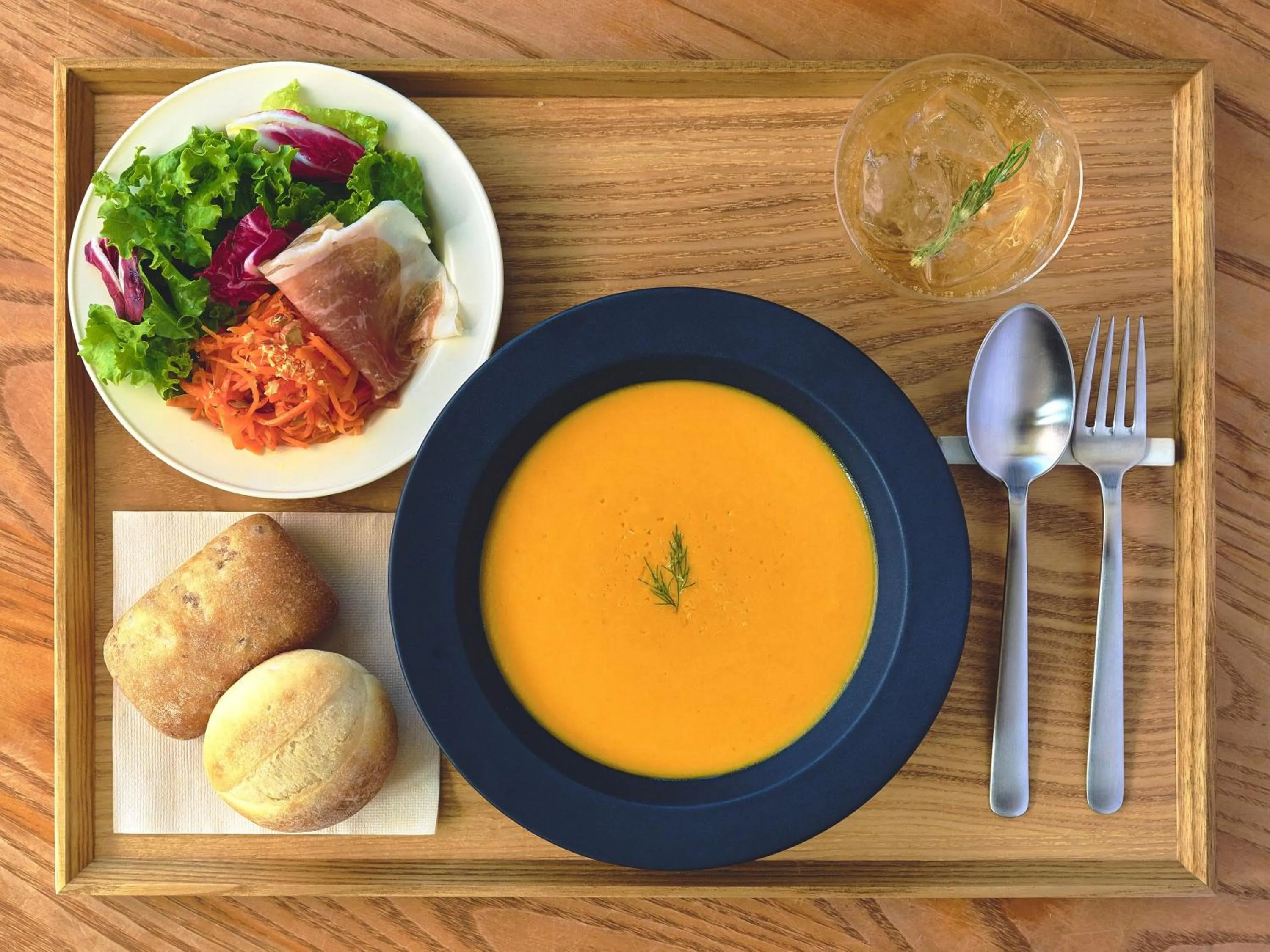 Restaurant/places to eat in Hotel Edit Yokohama