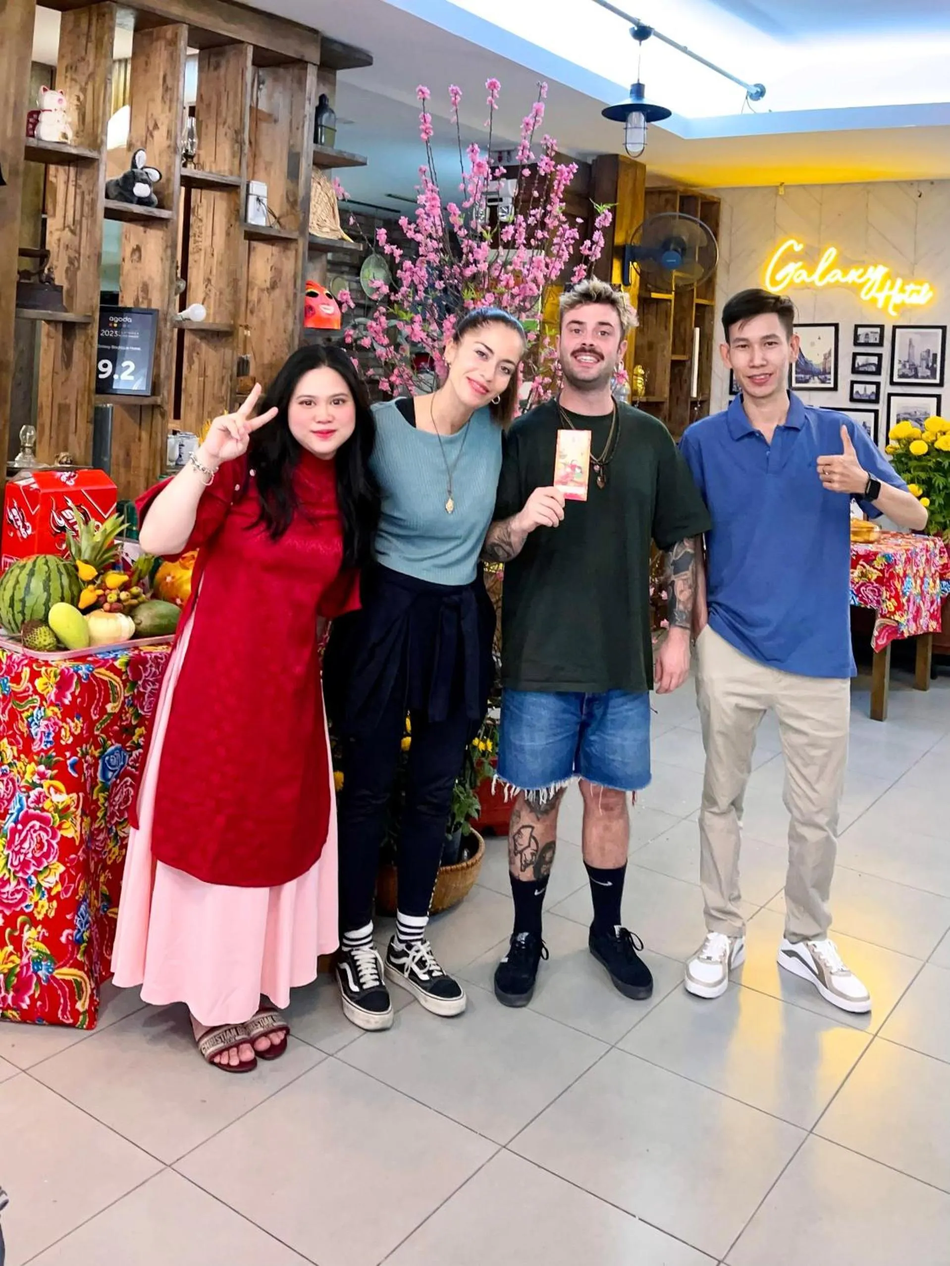 Property building in Galaxy Boutique Sai Gon Central Hotel