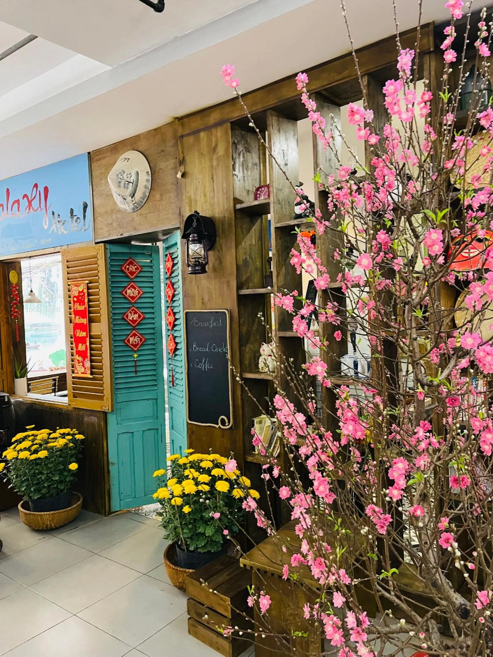 Property building in Galaxy Boutique Sai Gon Central Hotel