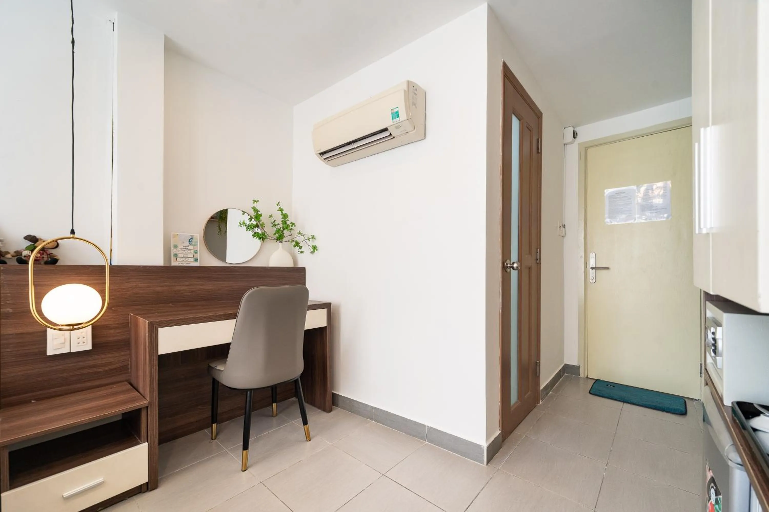 Seating area in Galaxy Boutique Sai Gon Central Hotel