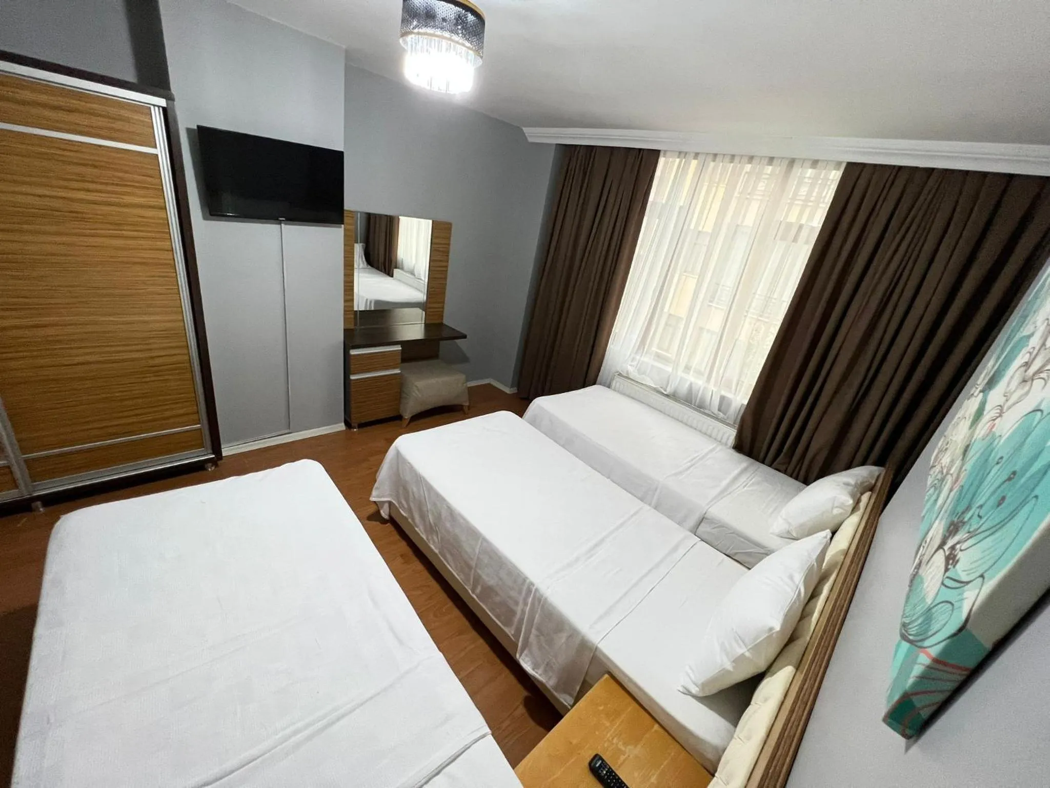 Bed in City Blue Hotel