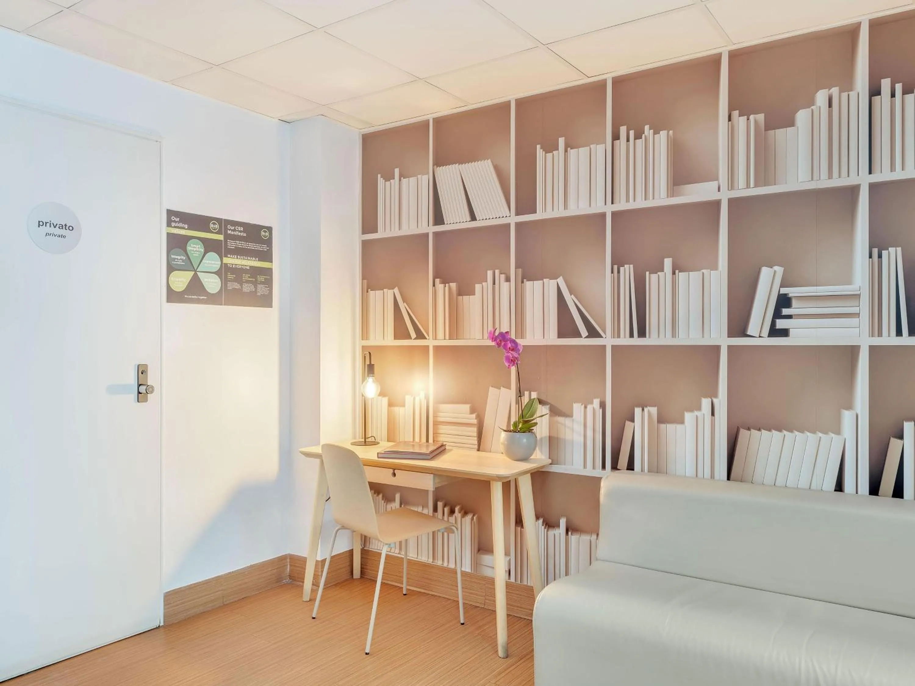 Photo of the whole room in B&B Hotel Milano Sant'Ambrogio