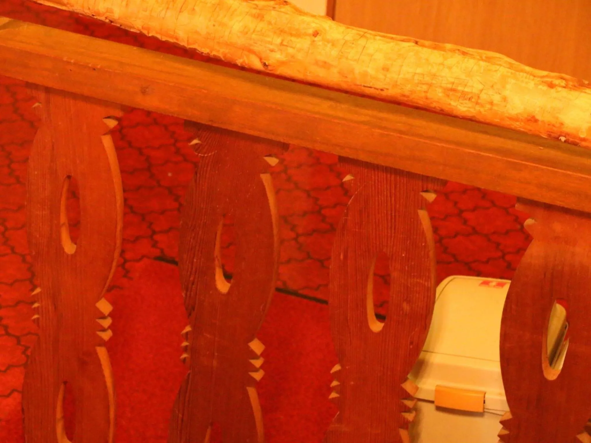 Decorative detail in Marchen House Madarao