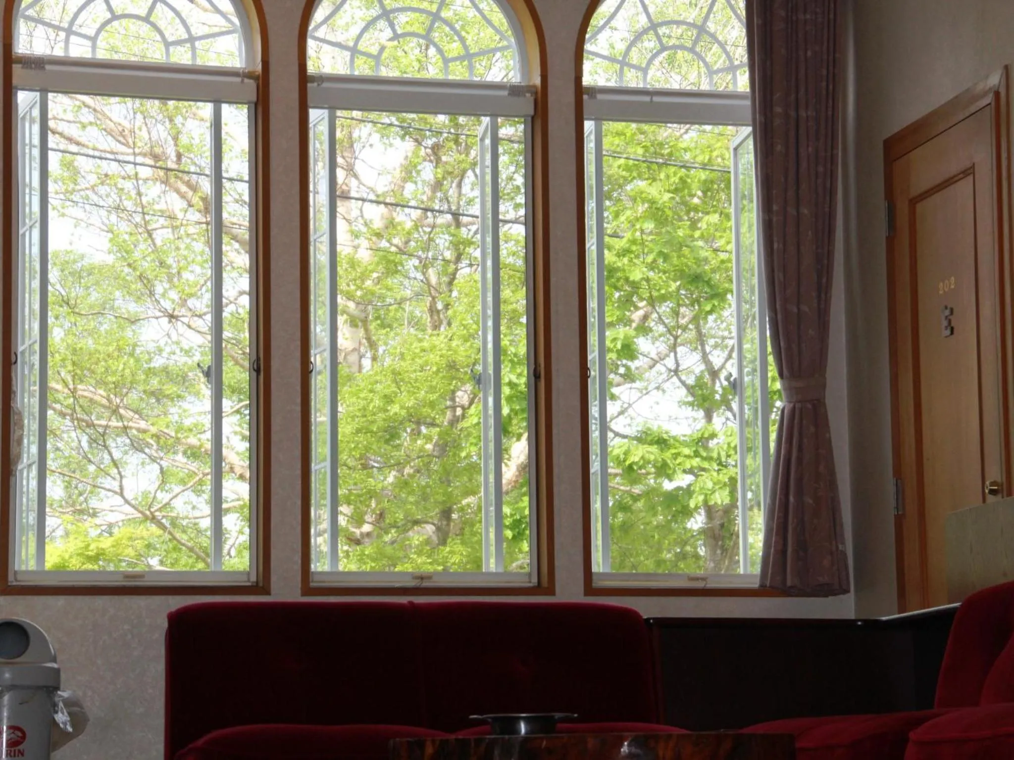 Decorative detail in Marchen House Madarao