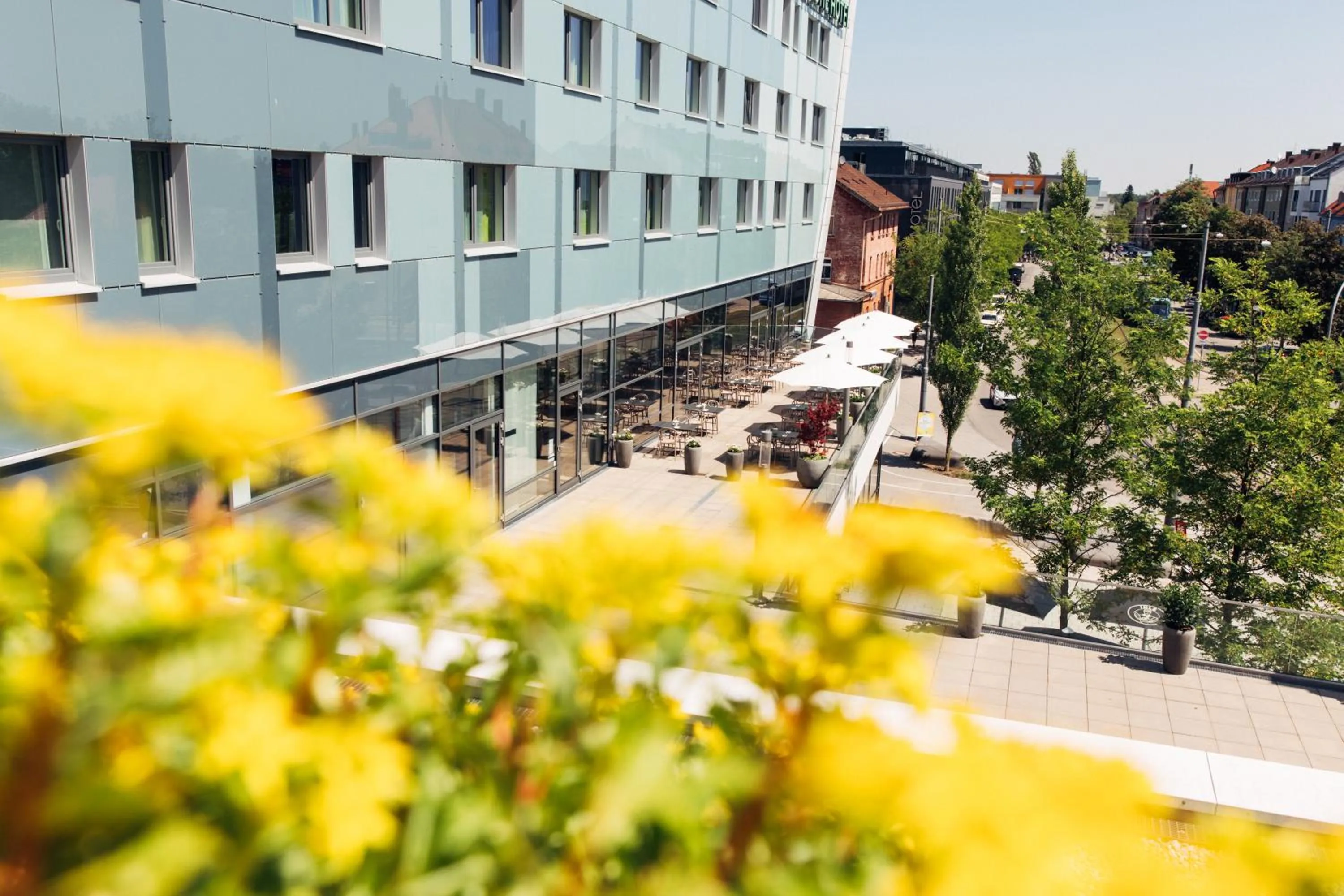 Property building in harry's home München hotel & apartments