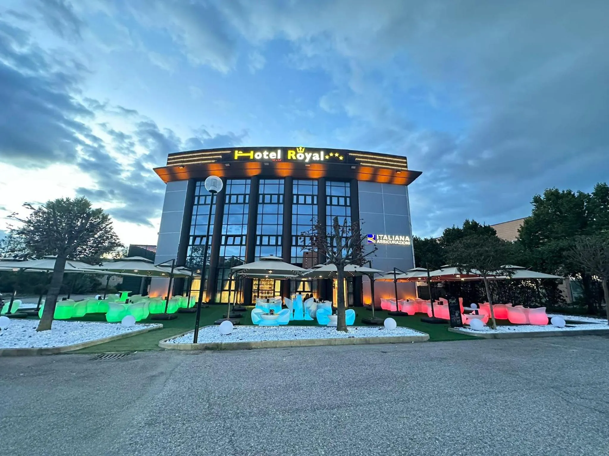 Property building in Hotel Royal