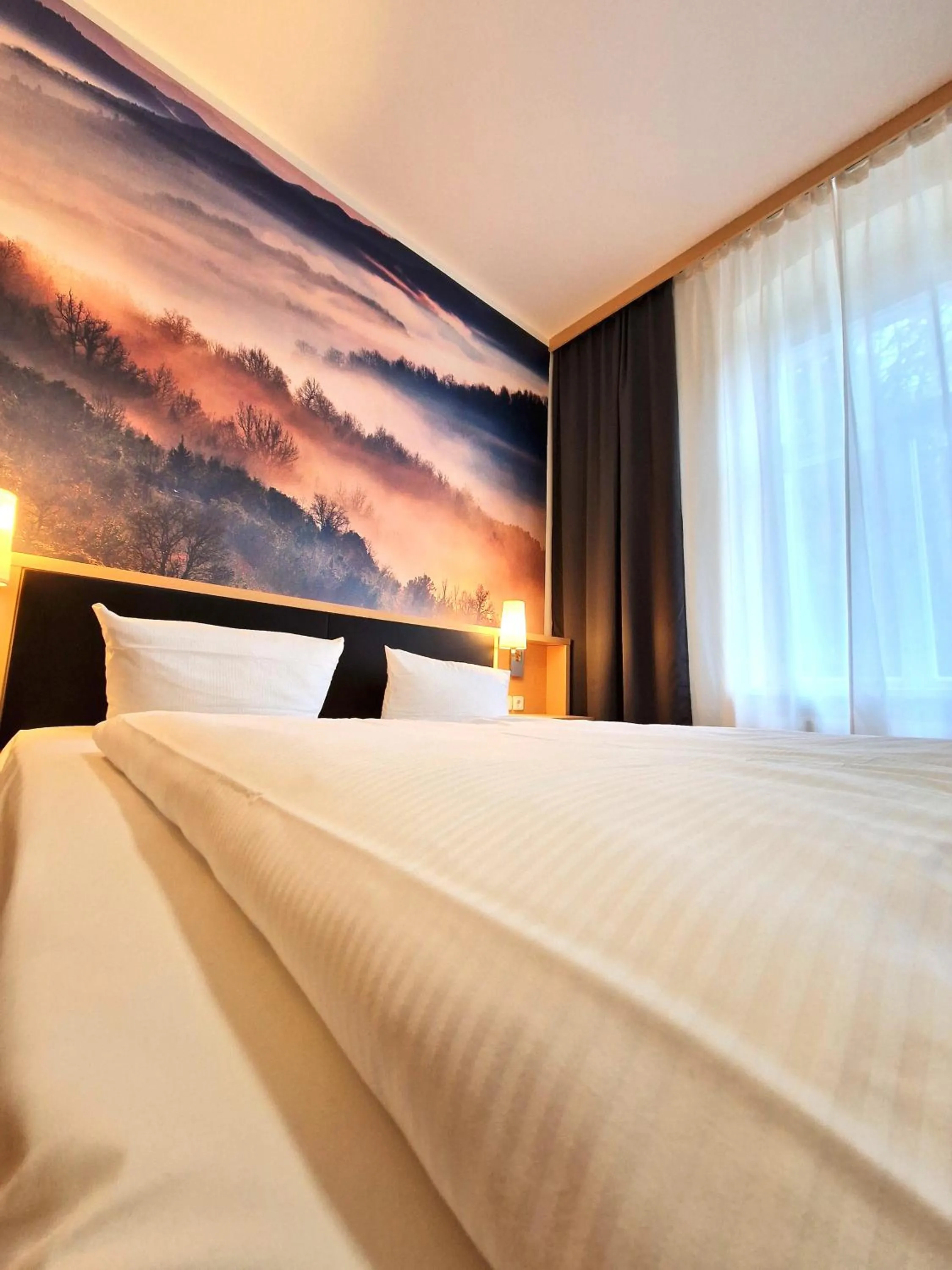Photo of the whole room, Bed in Hotel Lindenhof Bad Schandau