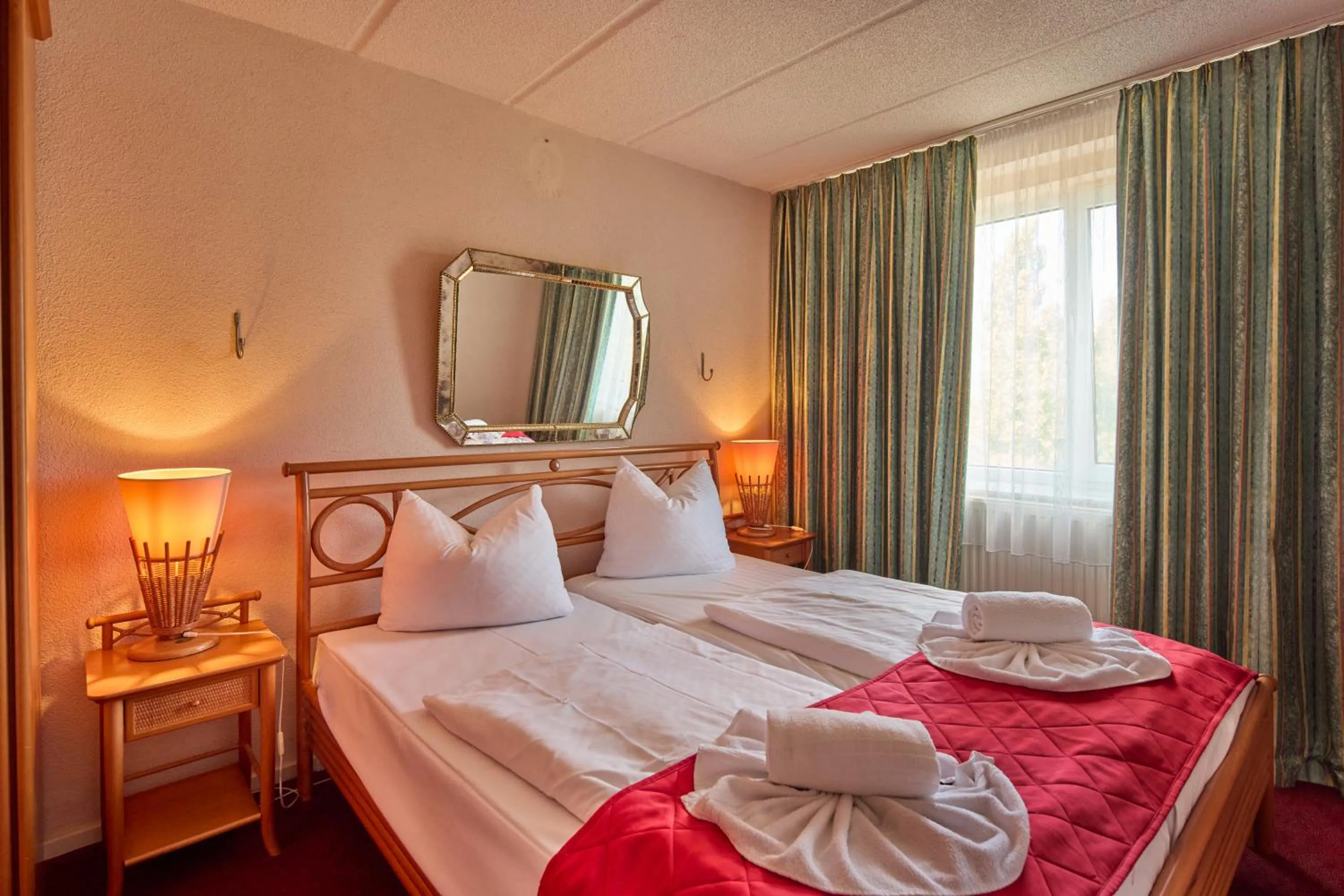 Bed in TRIP INN Axxon Hotel