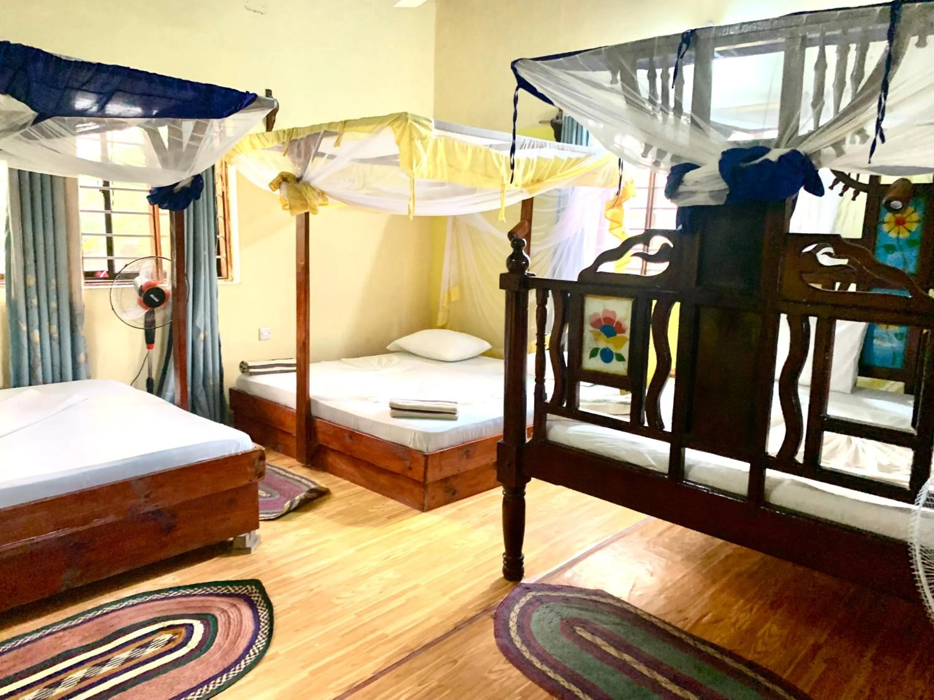 Bed in Mustapha' s Place