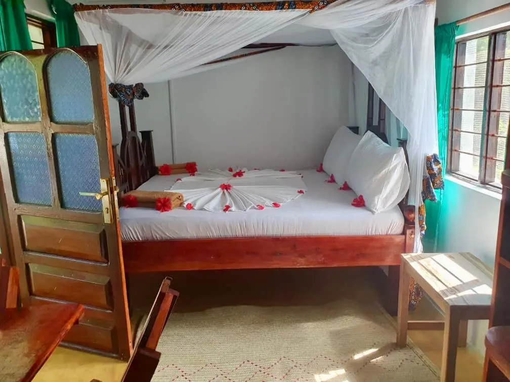 Bed in Mustapha' s Place