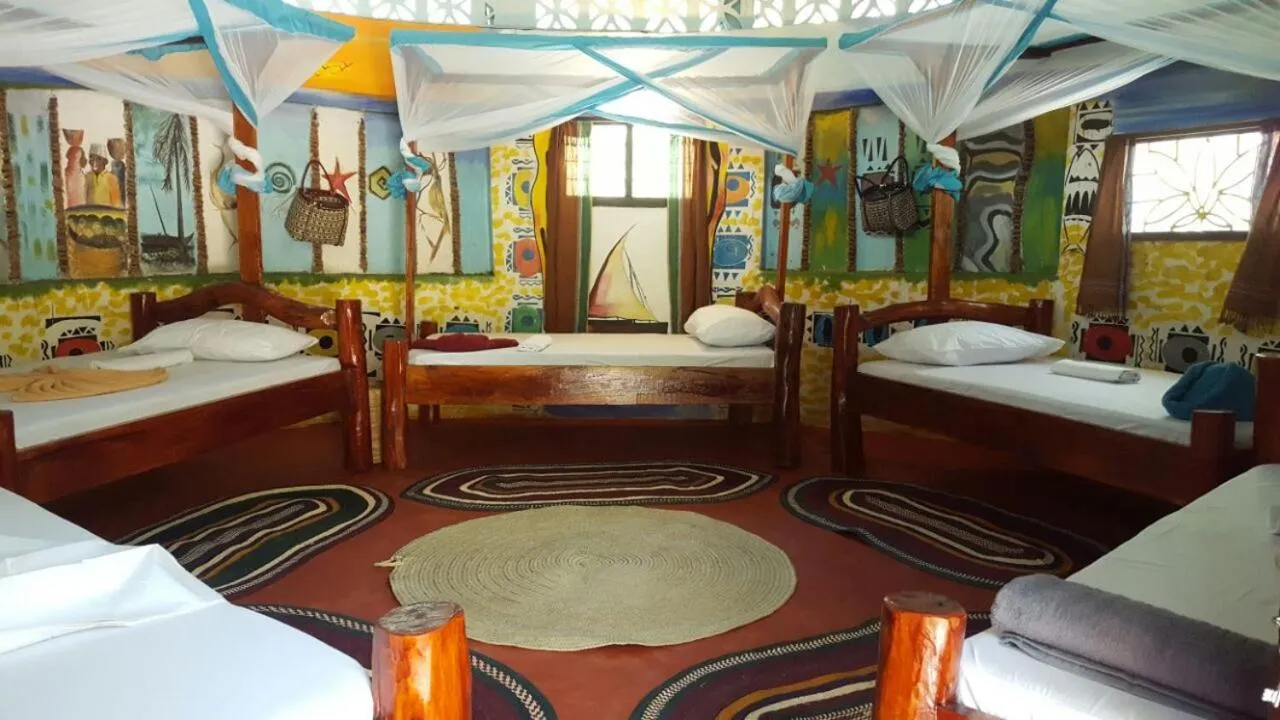 Bed in Mustapha' s Place