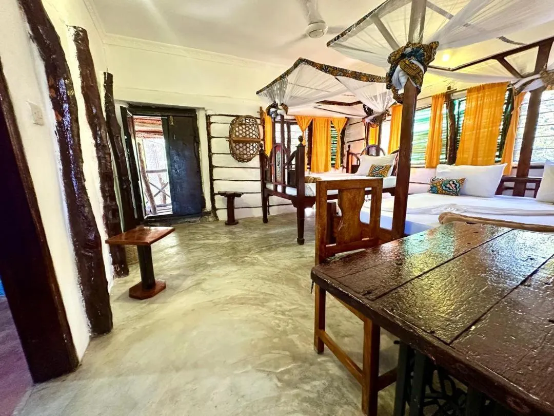 Bed in Mustapha' s Place