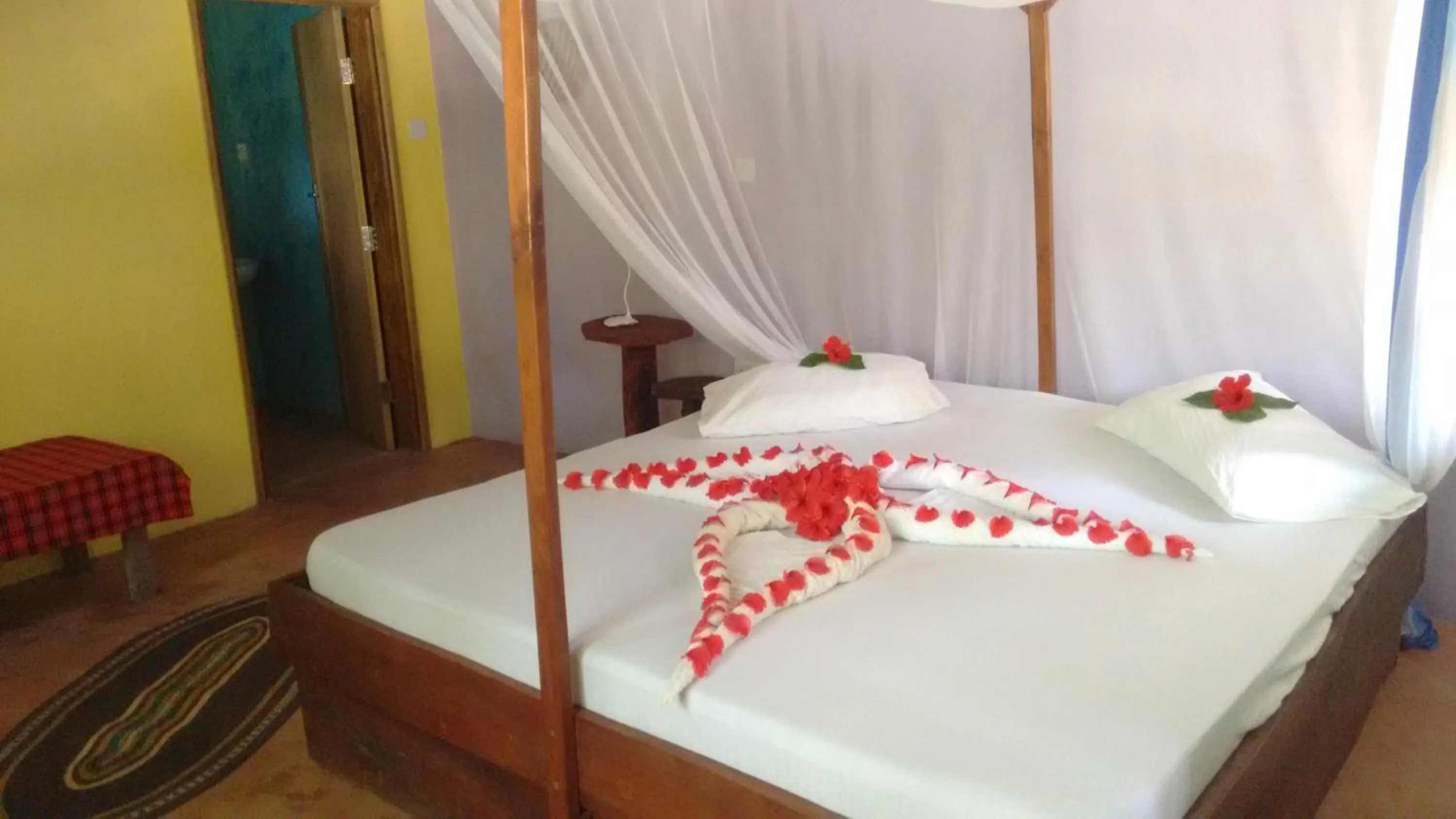 Bed in Mustapha' s Place