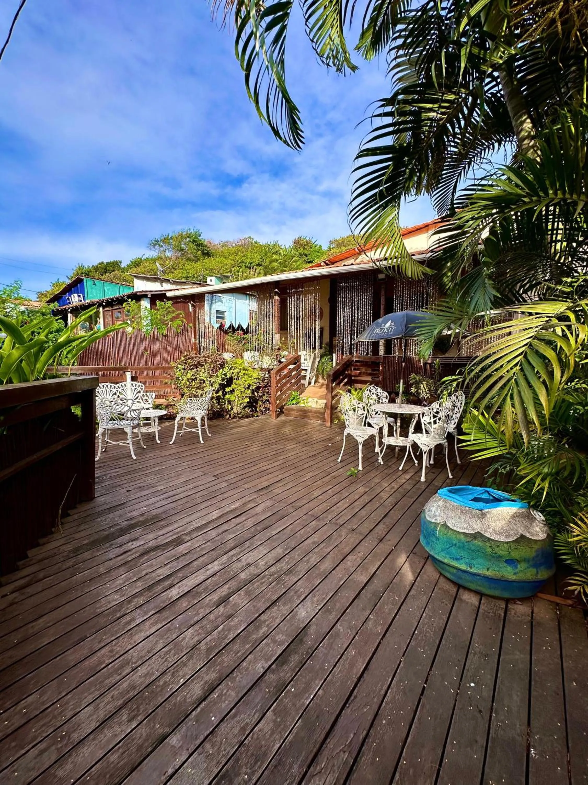 Seating area in Pousada do Golfinho Fernando de Noronha