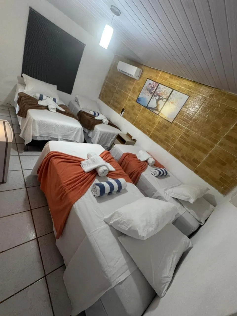 Bed in Pousada do Golfinho Fernando de Noronha