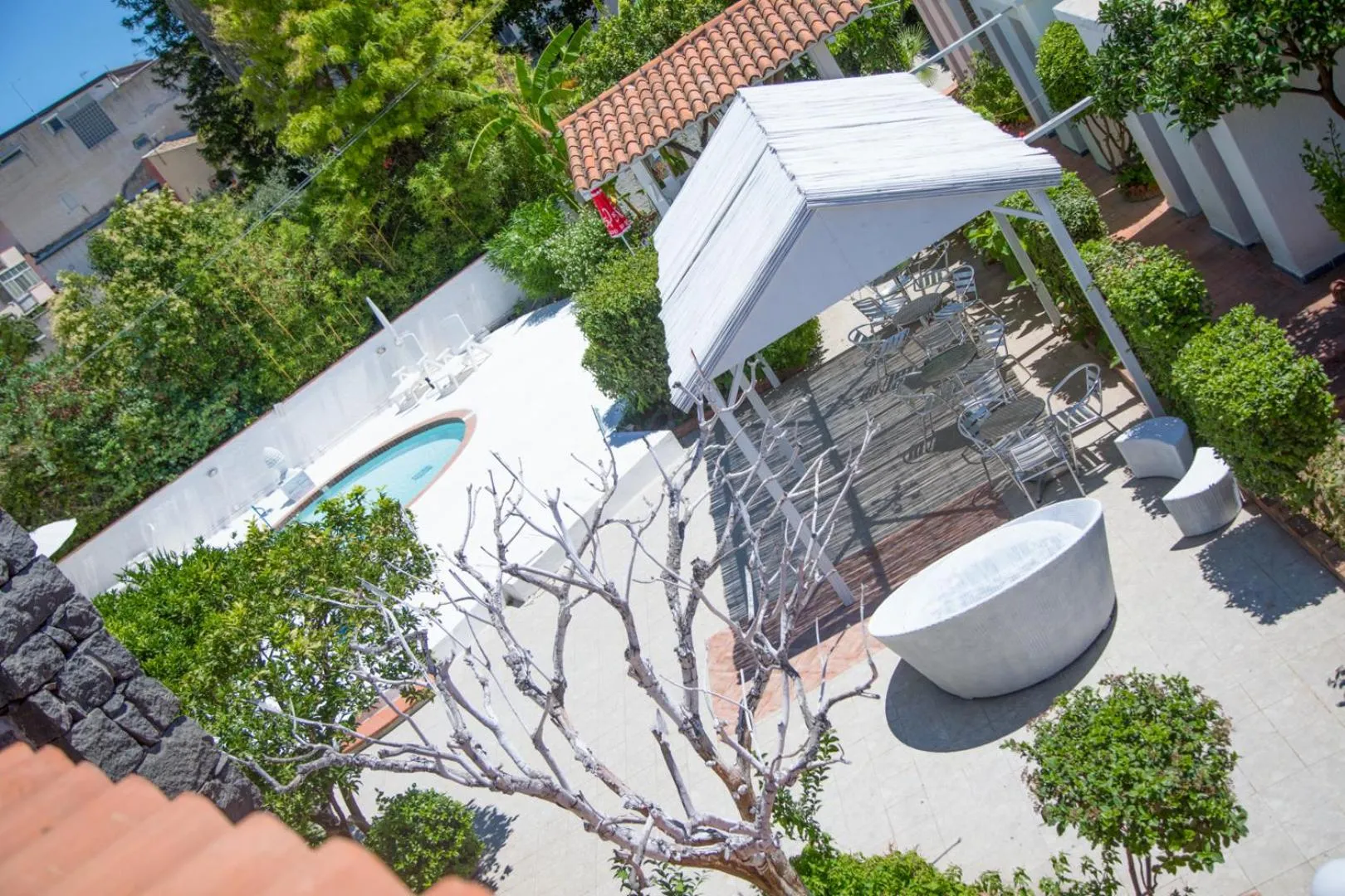 Swimming pool in Assinos Palace Hotel