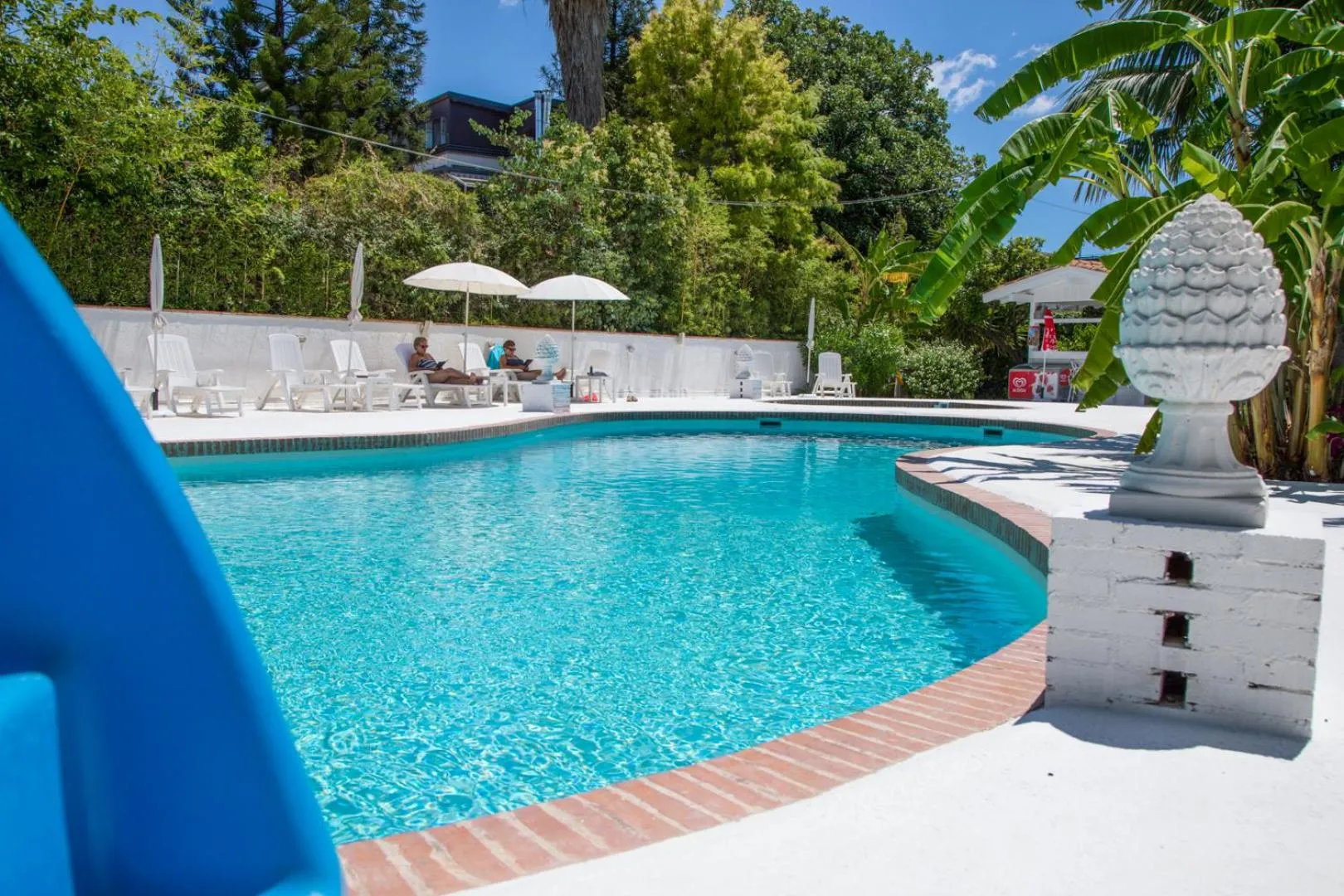 Swimming pool in Assinos Palace Hotel