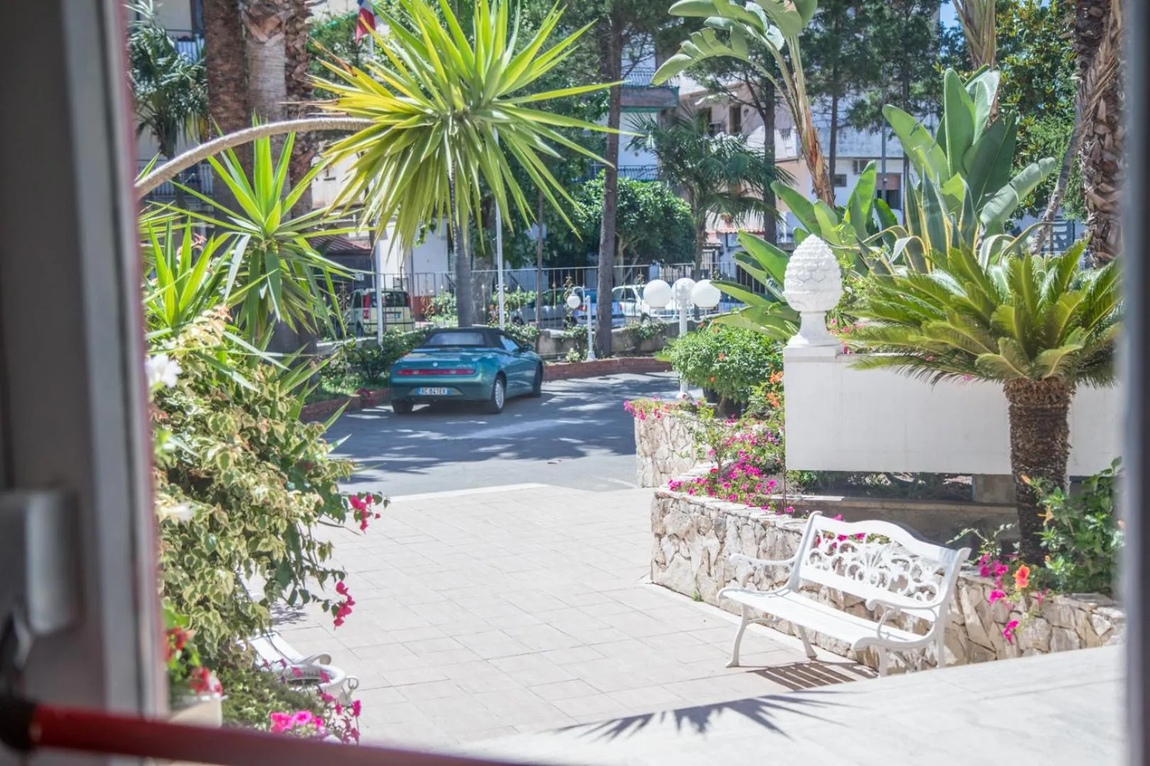 Facade/entrance in Assinos Palace Hotel