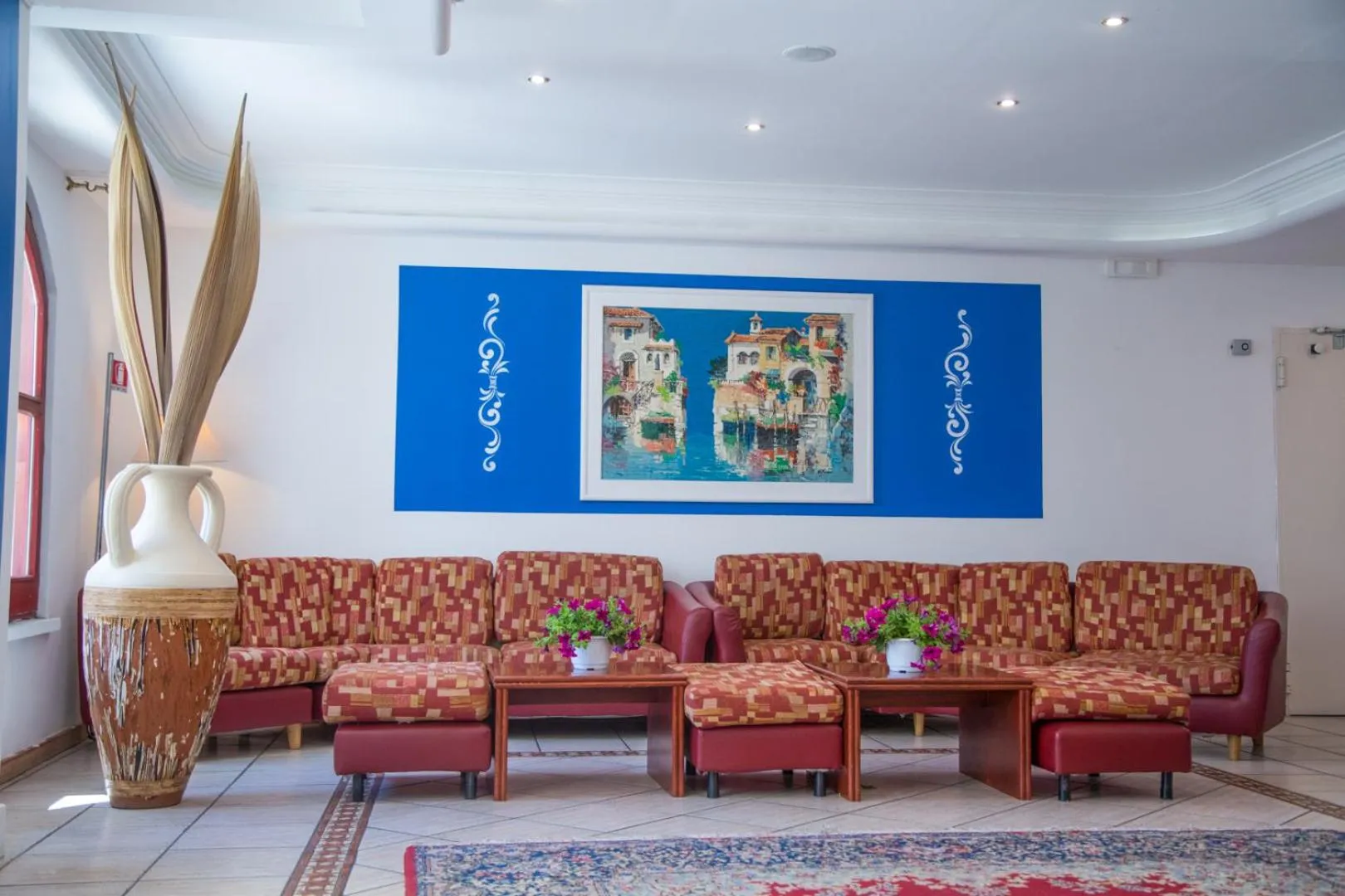 Lobby or reception in Assinos Palace Hotel