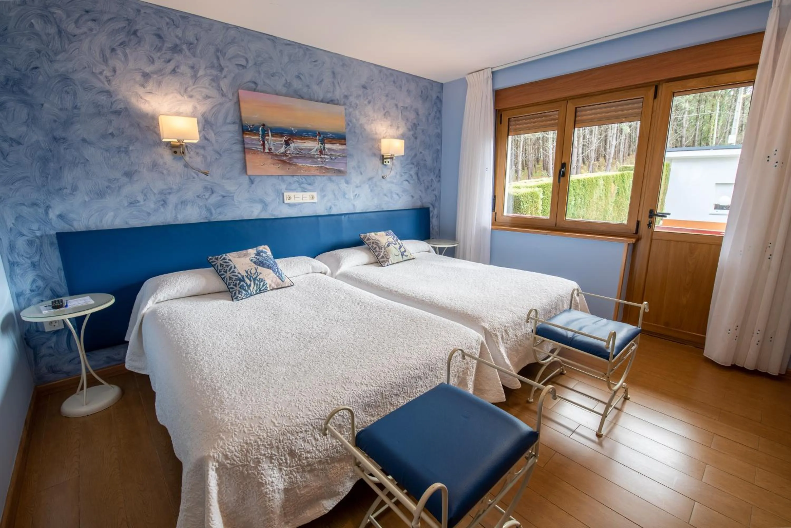 Bed in Hotel el Pinar