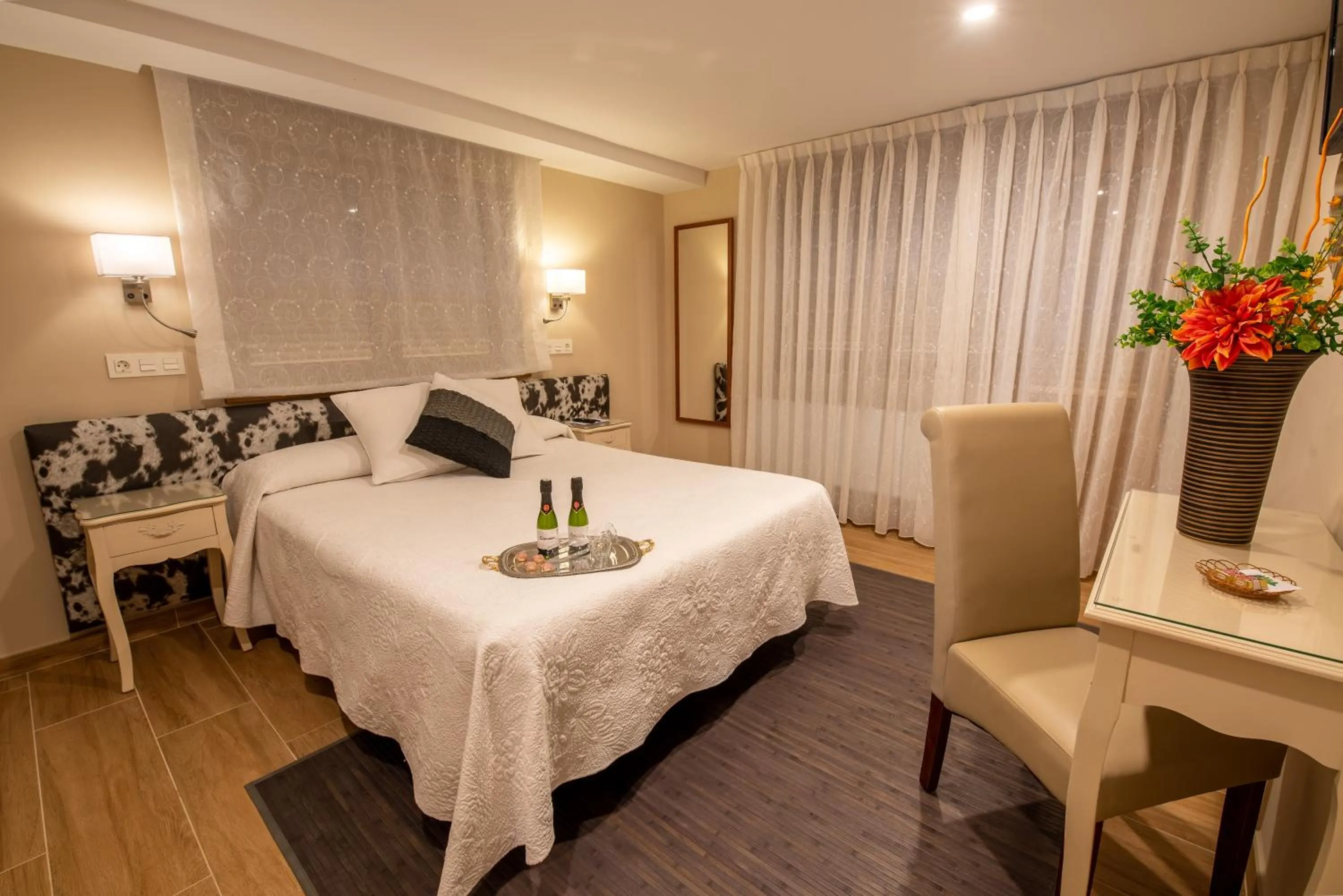 Bed in Hotel el Pinar