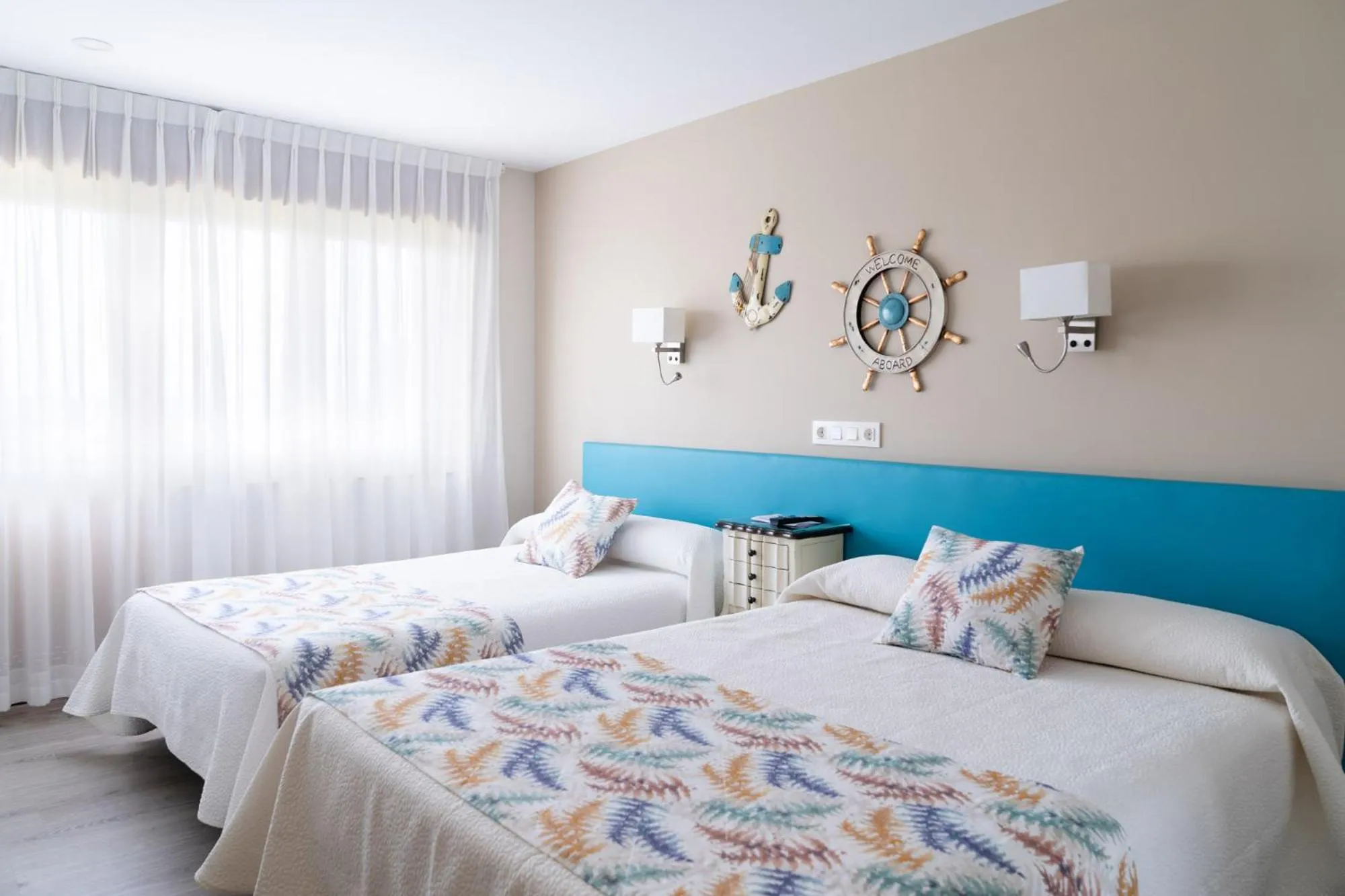 Bed in Hotel el Pinar