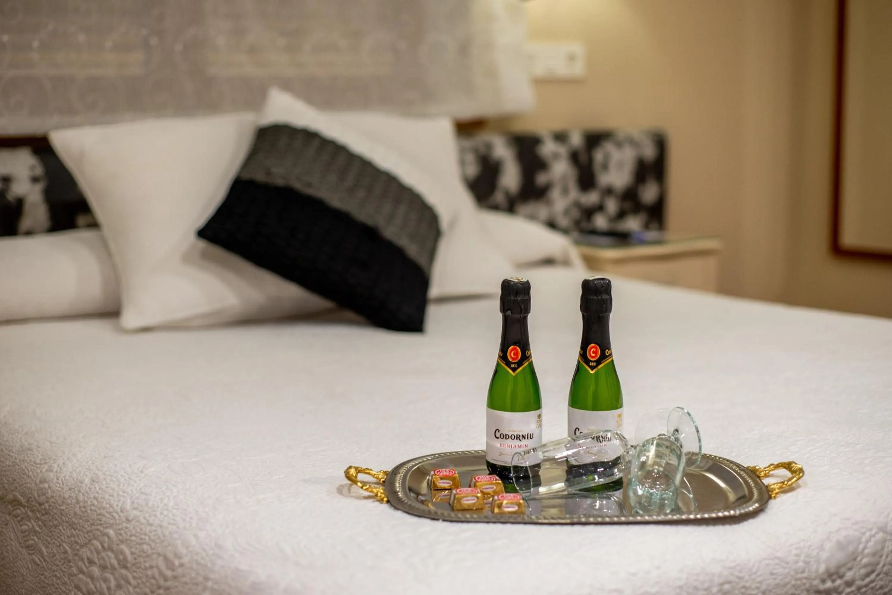 Bed in Hotel el Pinar