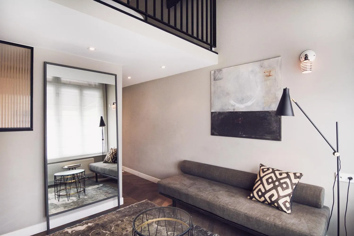 Seating area in Morgan & Mees Amsterdam