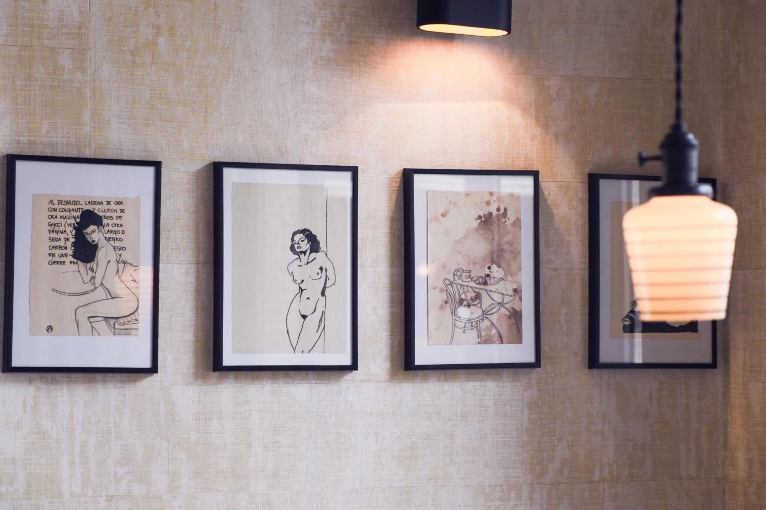 Decorative detail in Morgan & Mees Amsterdam