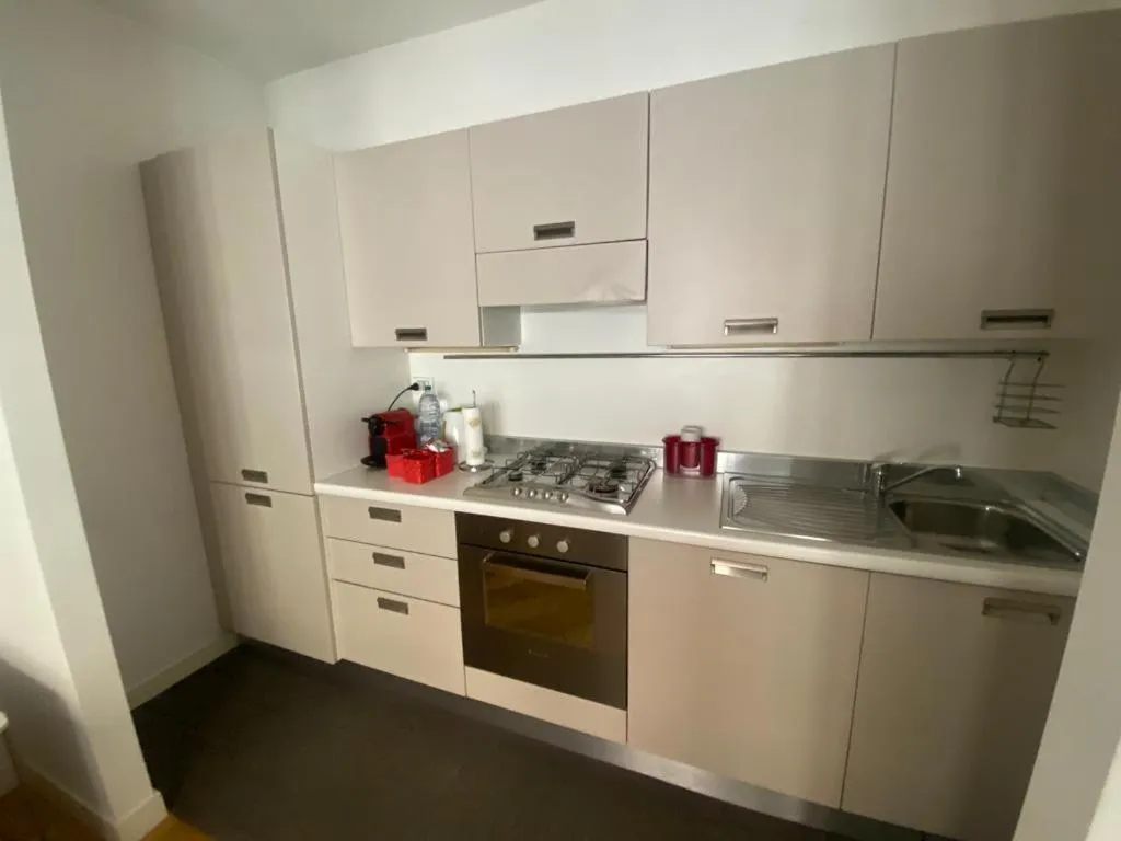 Kitchen or kitchenette in Matteotti Apartment