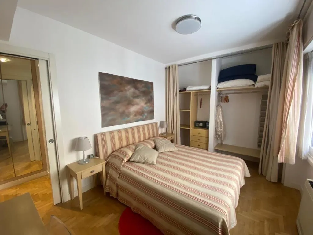 Bedroom, Bed in Matteotti Apartment