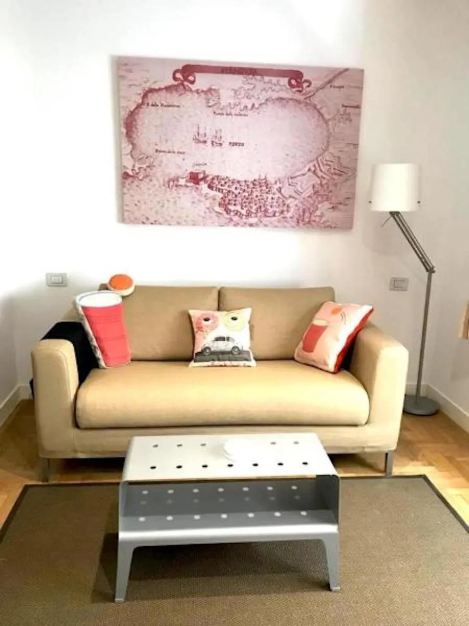 Living room in Residenza Matteotti