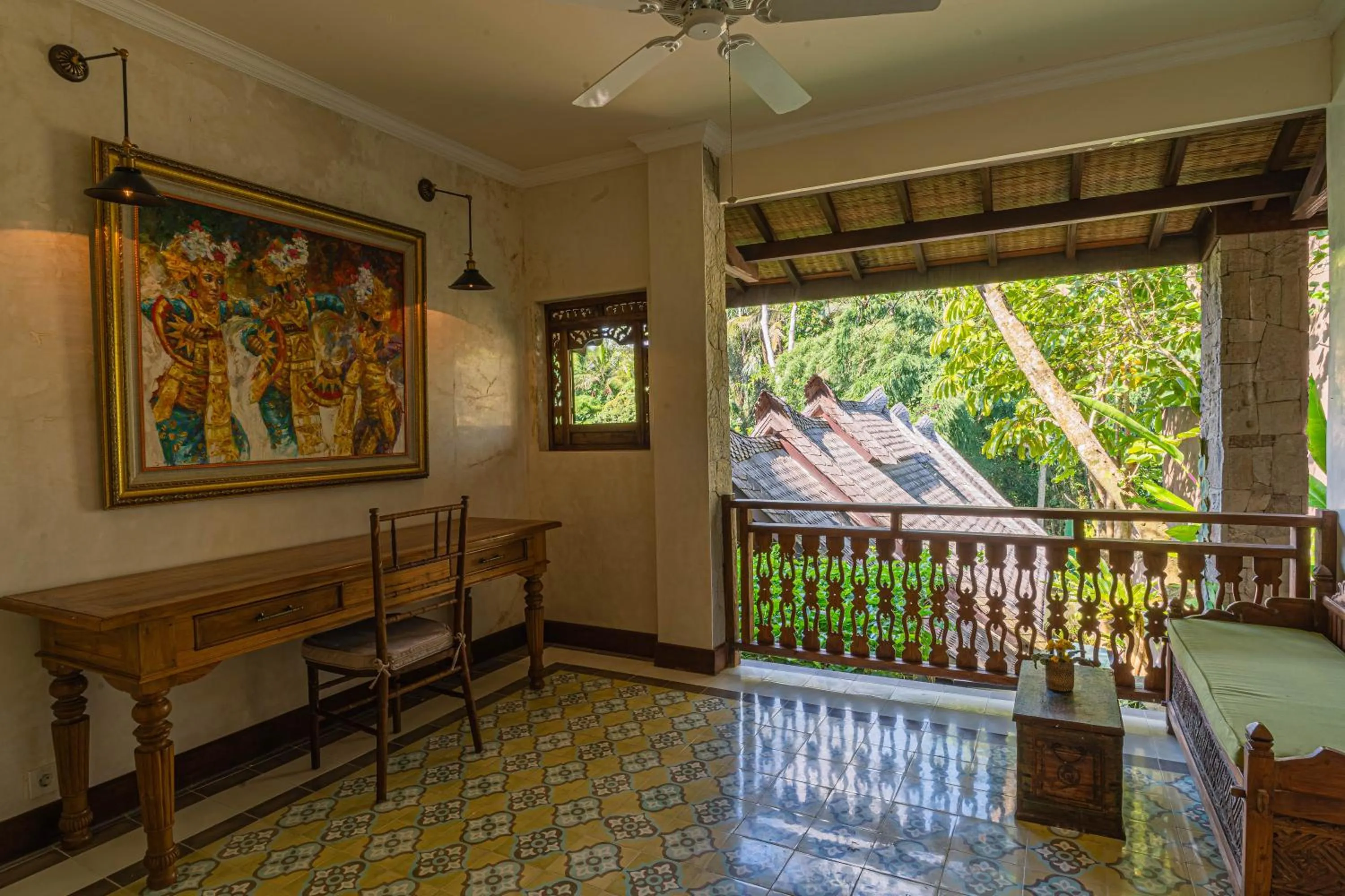 Living room in Lumina Wellness Retreat