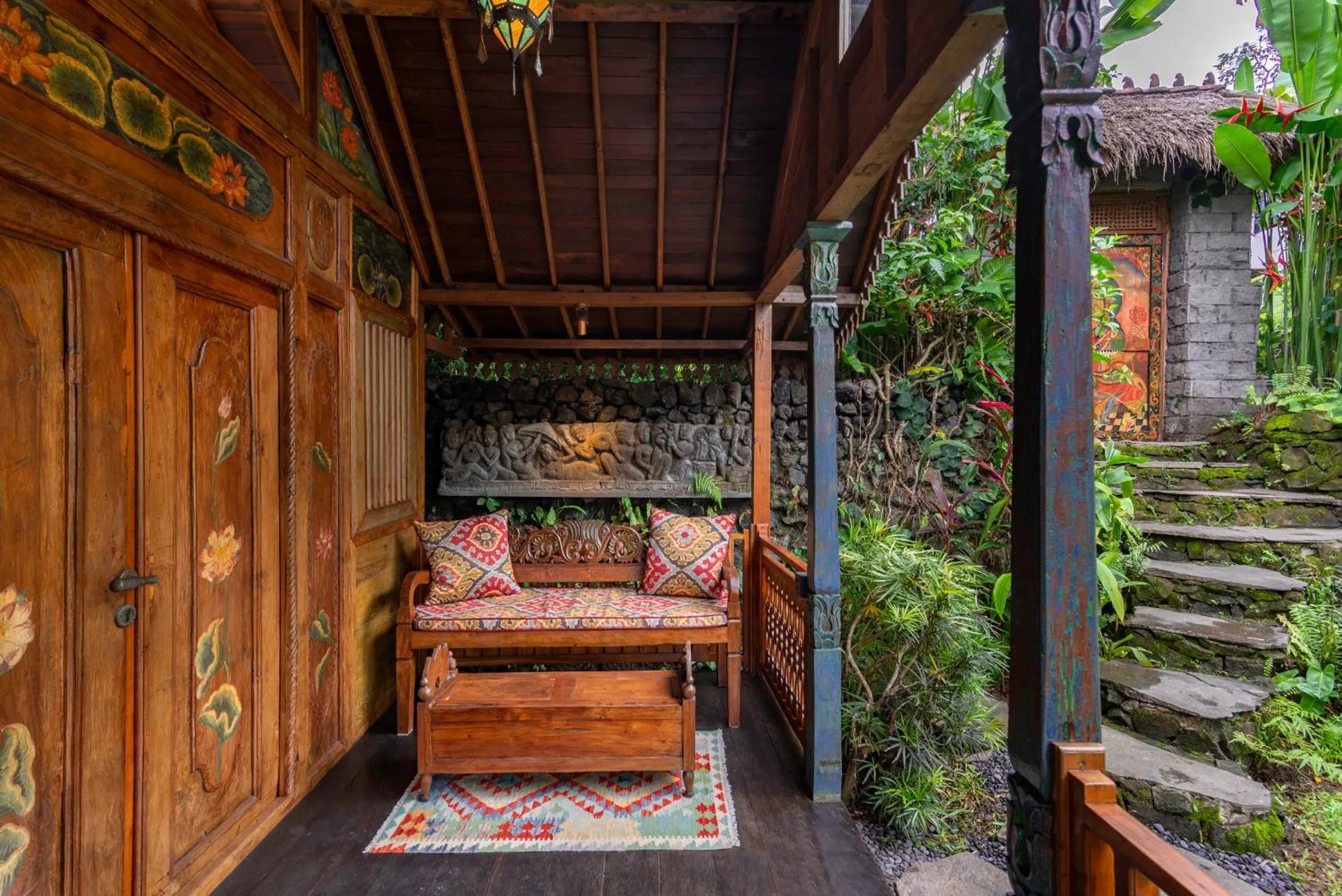 Seating area in Lumina Wellness Retreat